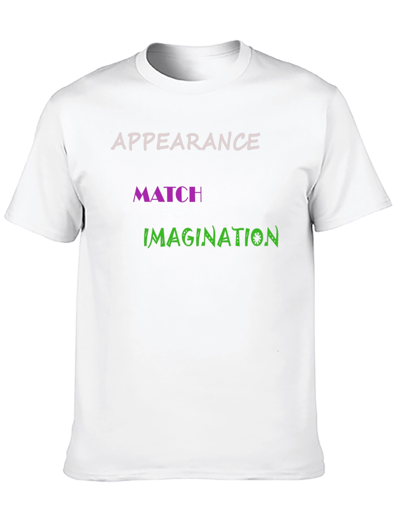 Appearance Match Imagination Tee - Black