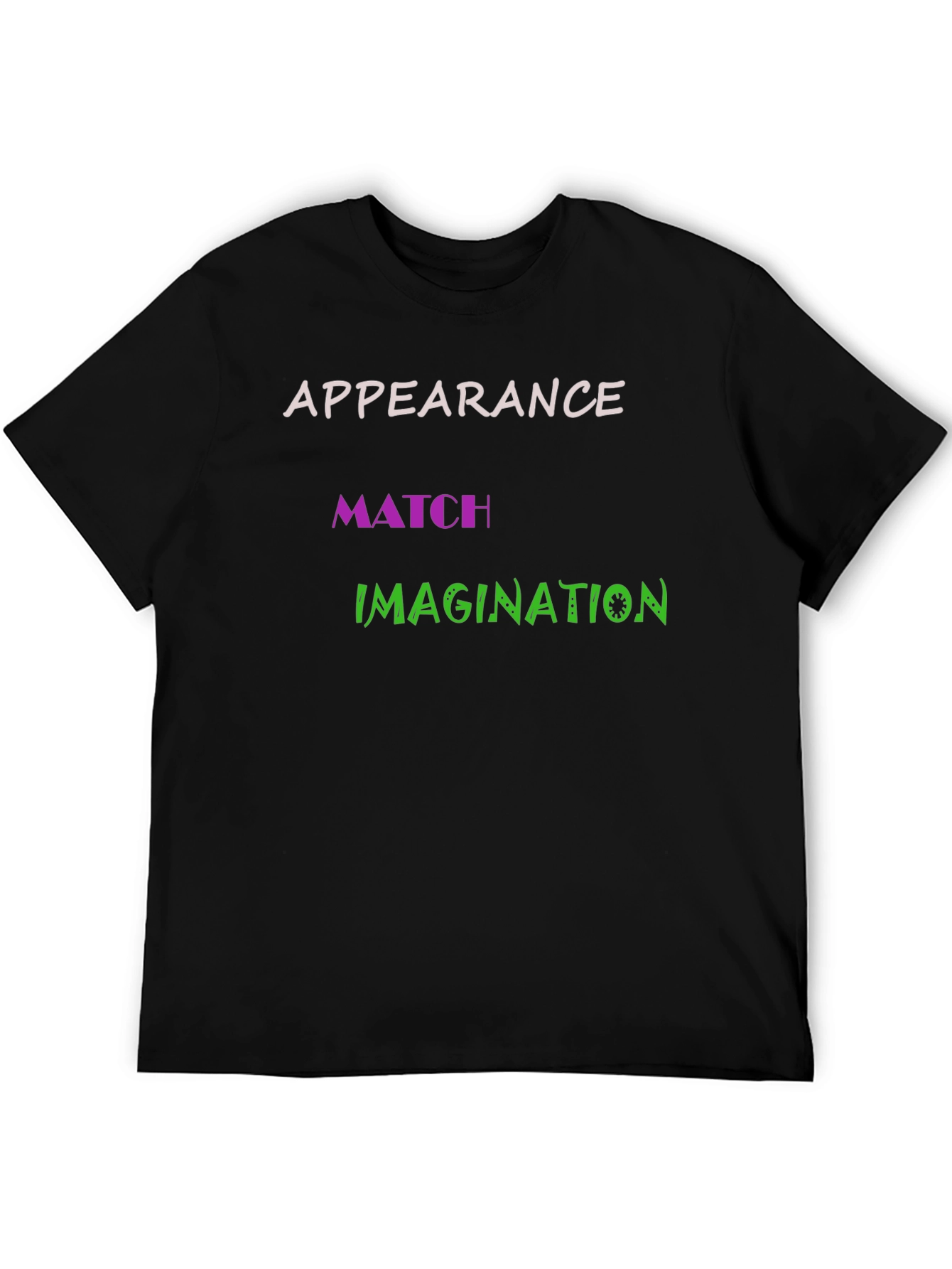 Appearance Match Imagination Tee - Black