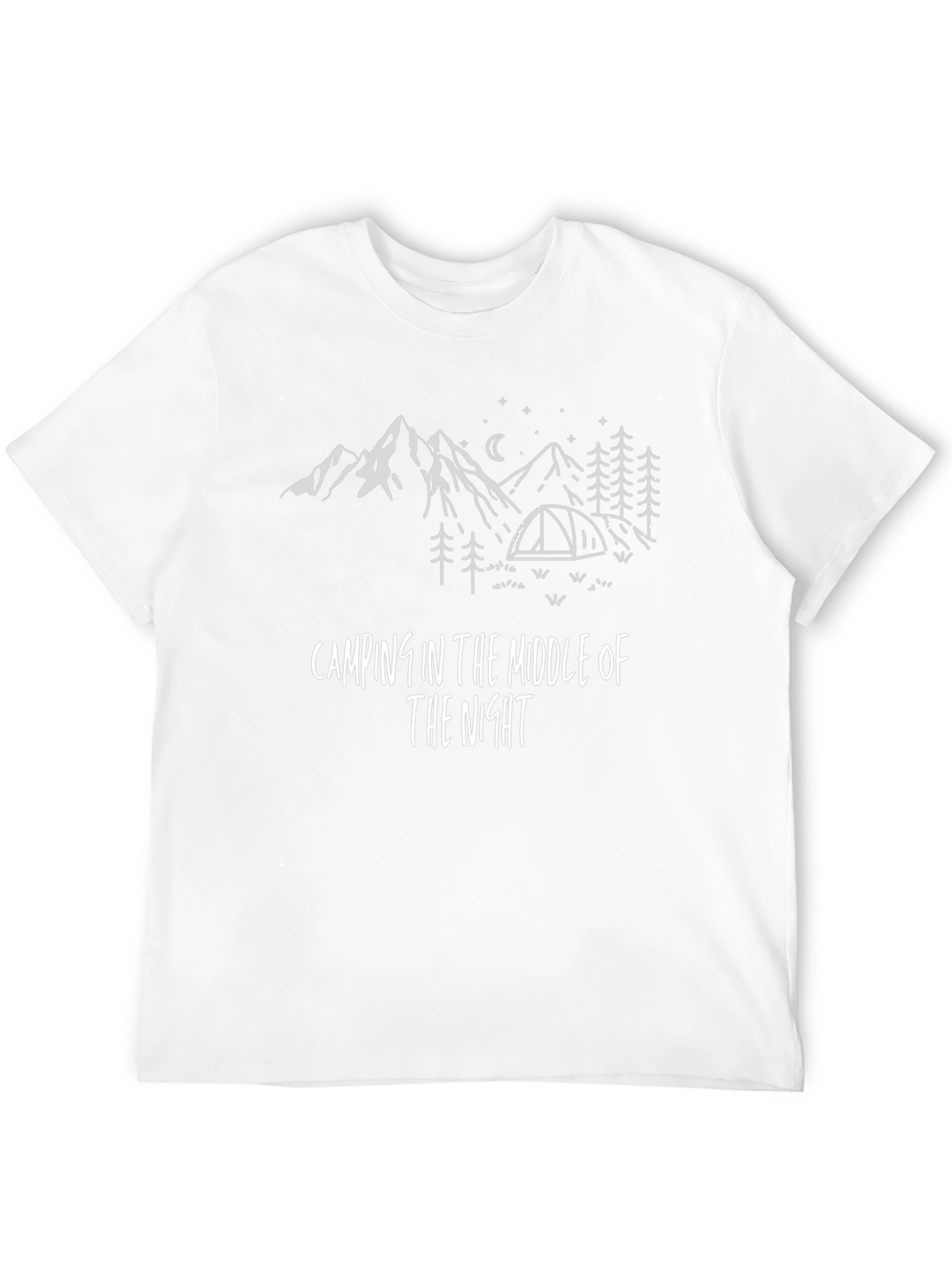 Camping in the Night Graphic Tee