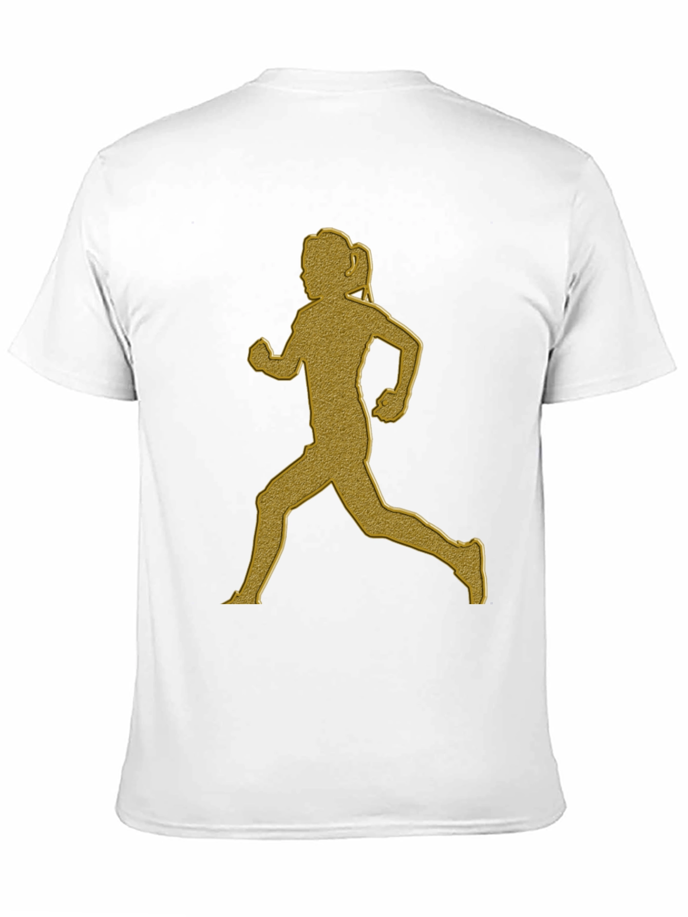 Running Girl Graphic Tee - Black T-Shirt