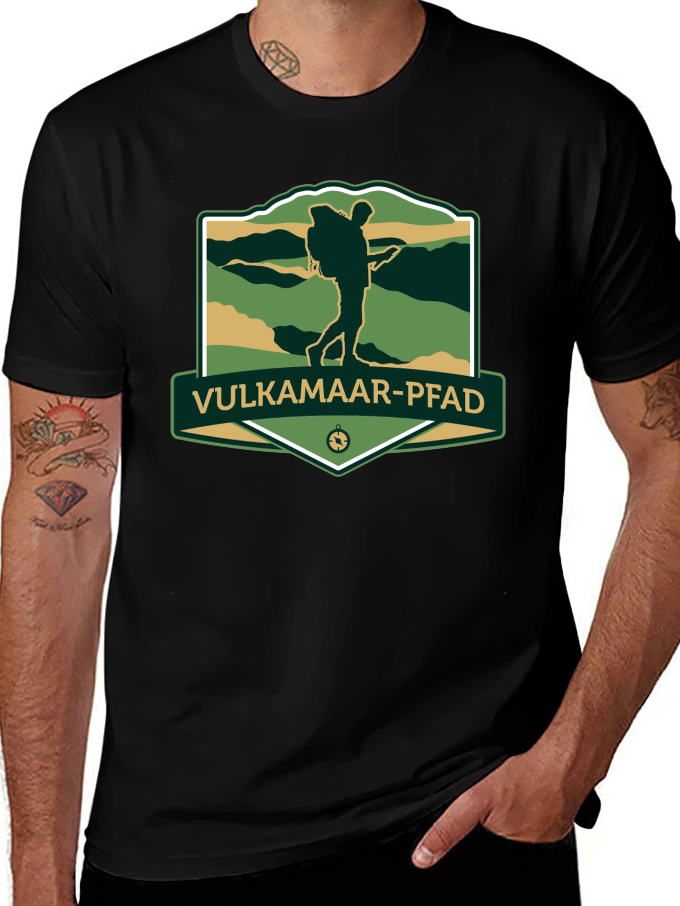 Vulkamaar-Pfad Hiker T-Shirt