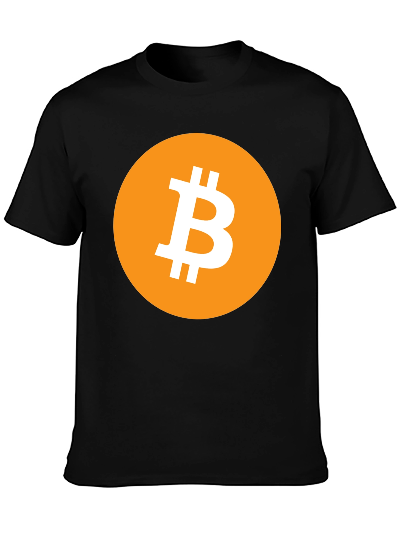 Bitcoin Crypto Black T-Shirt