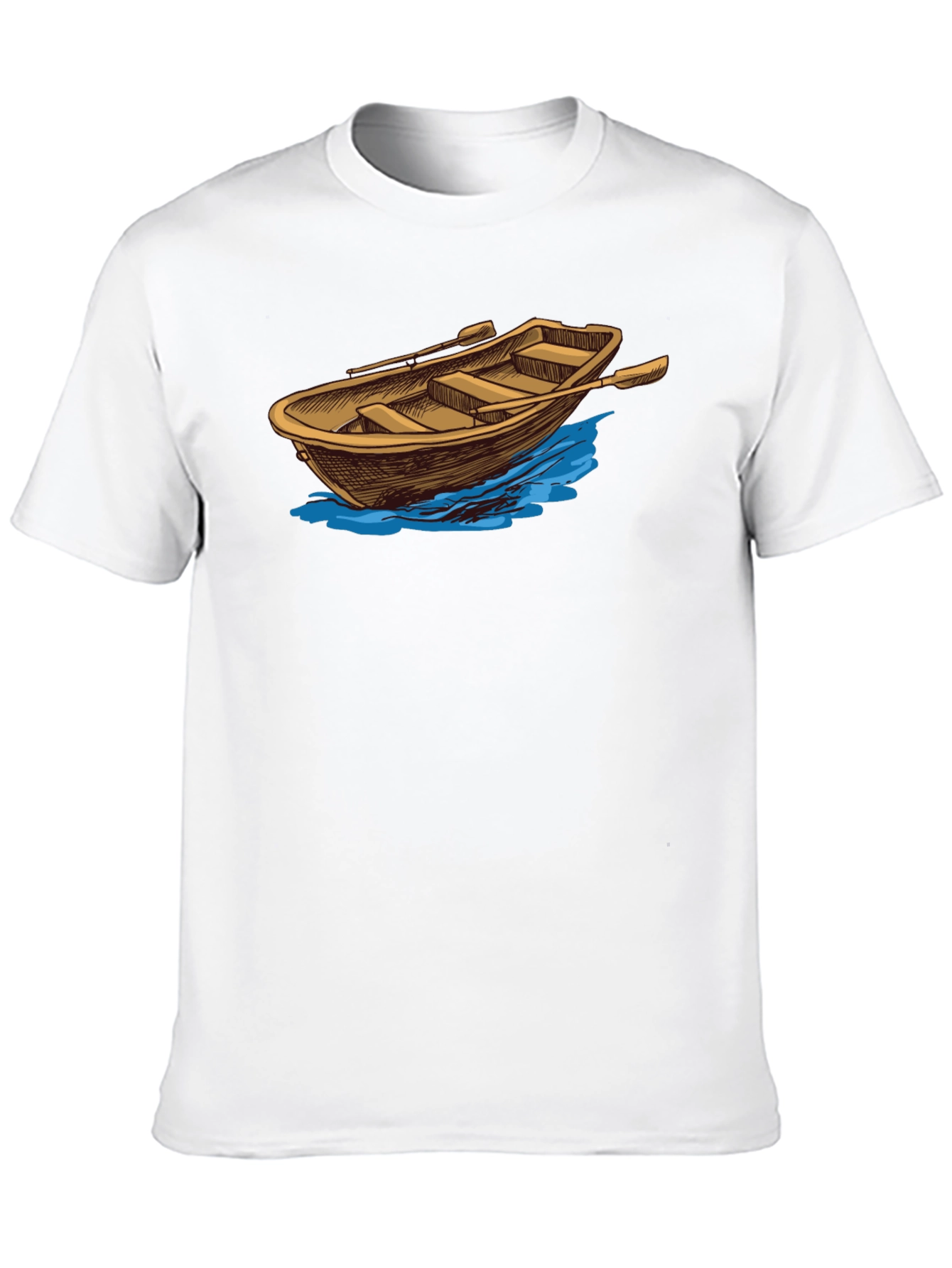 Rowboat Graphic Tee - Classic Nautical Style