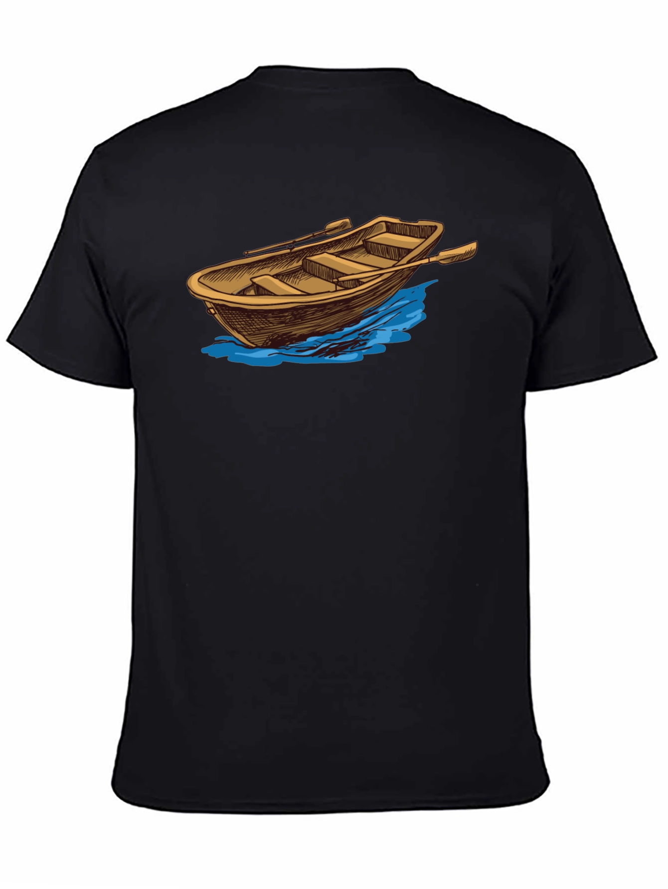 Rowboat Graphic Tee - Classic Nautical Style