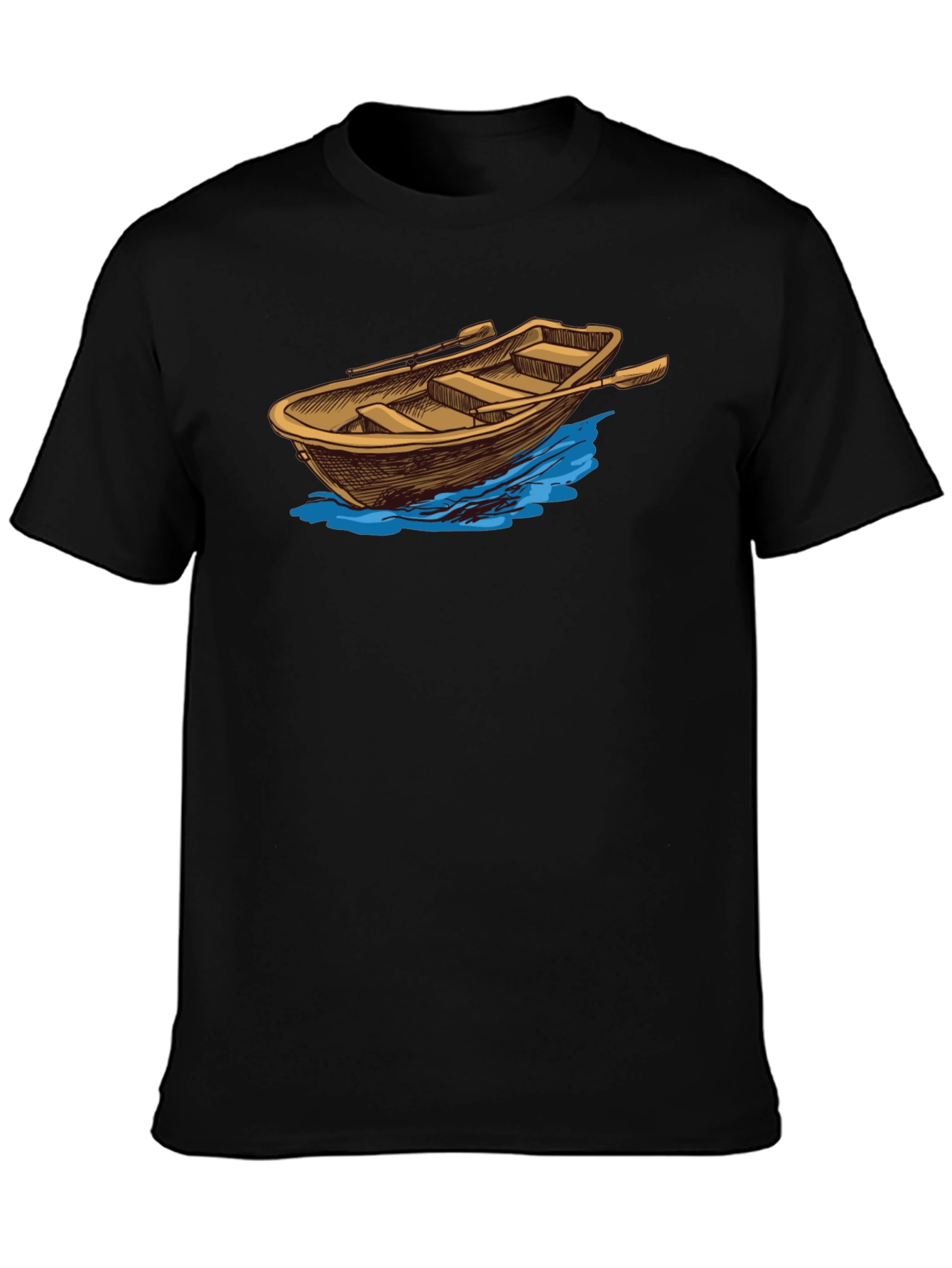 Rowboat Graphic Tee - Classic Nautical Style