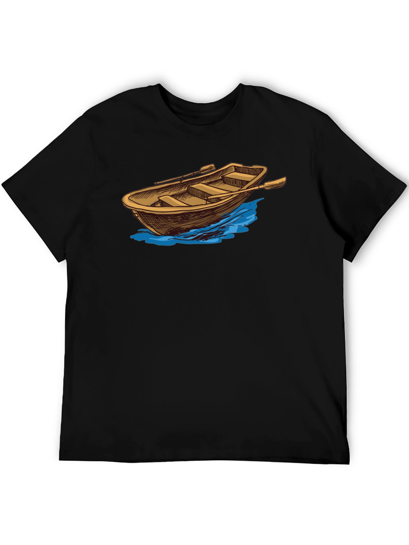 Rowboat Graphic Tee - Classic Nautical Style