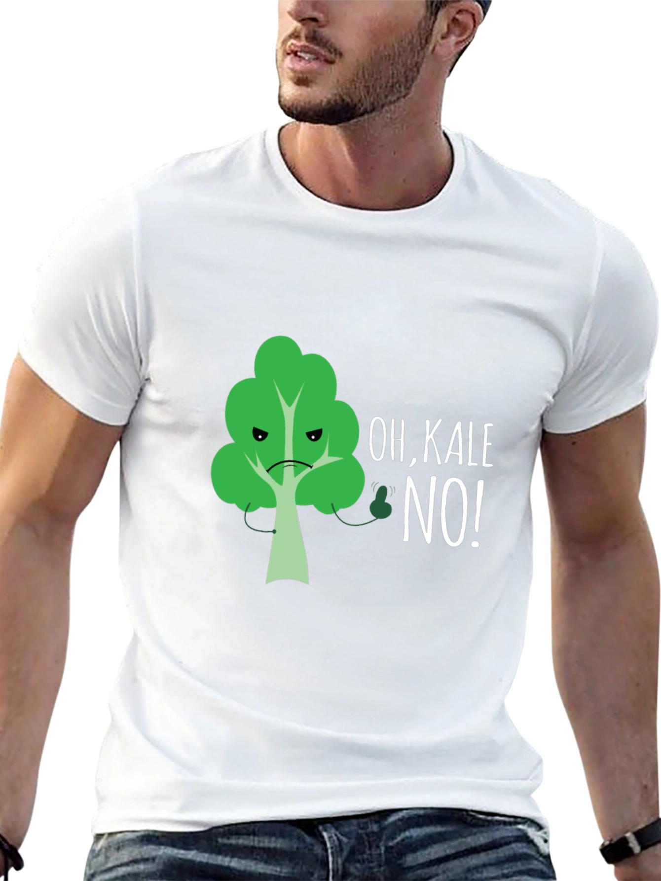 Oh Kale No! Funny Graphic T-Shirt