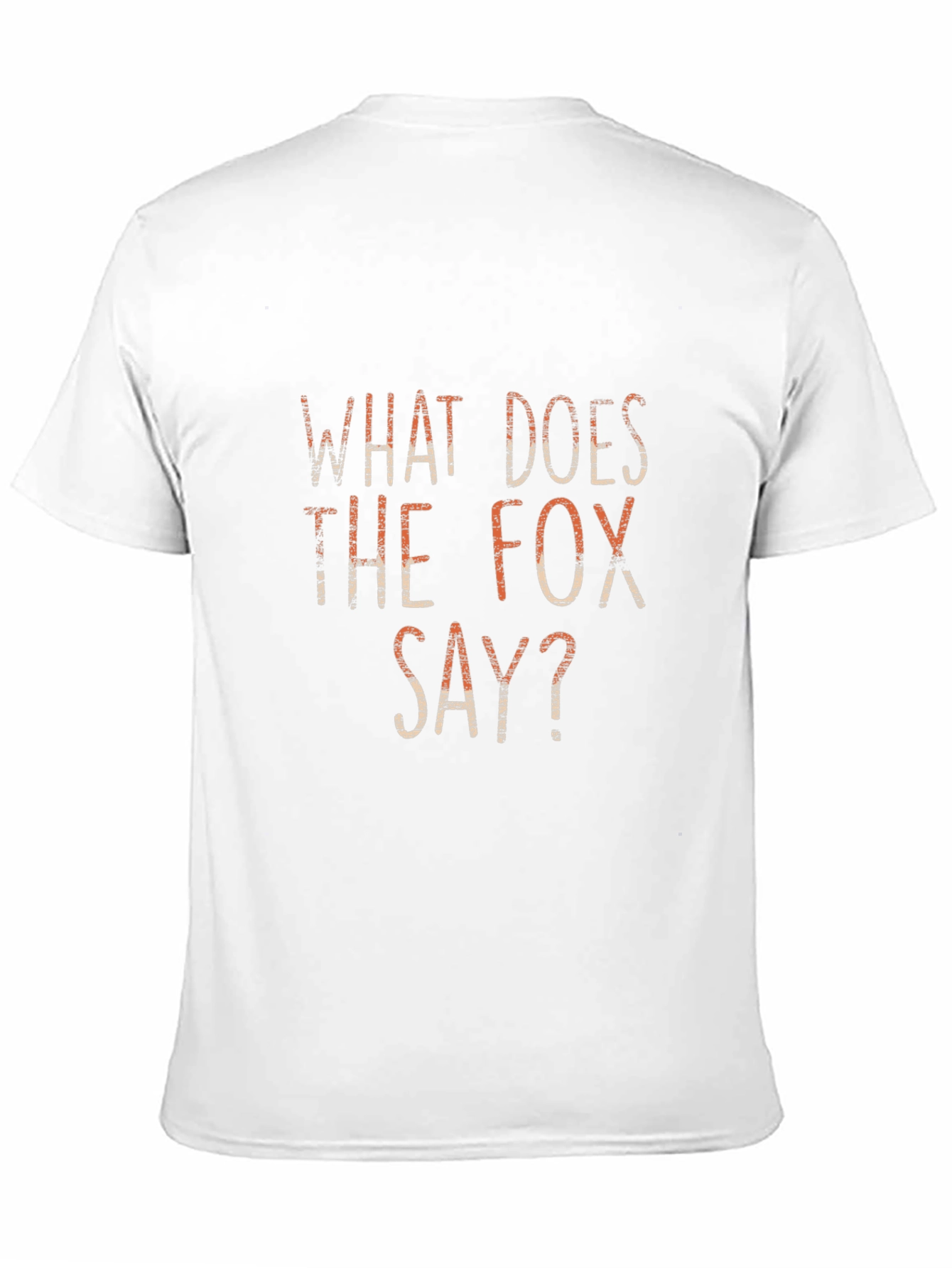 What Does the Fox Say? Graphic T-Shirt