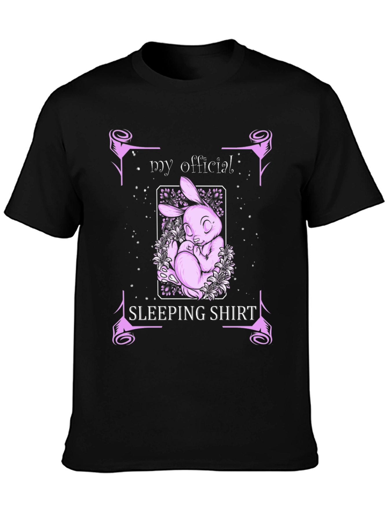 Official Sleeping Shirt - Bunny Graphic Tee