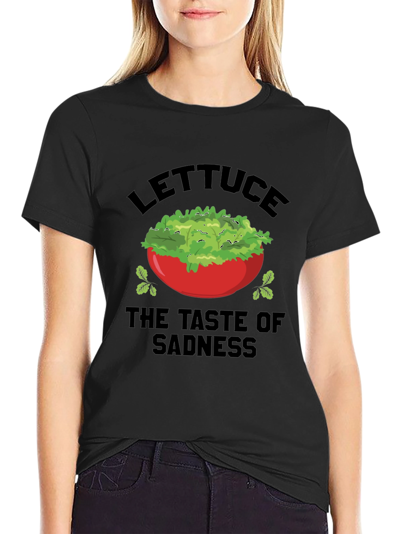 Lettuce Taste of Sadness Graphic T-Shirt