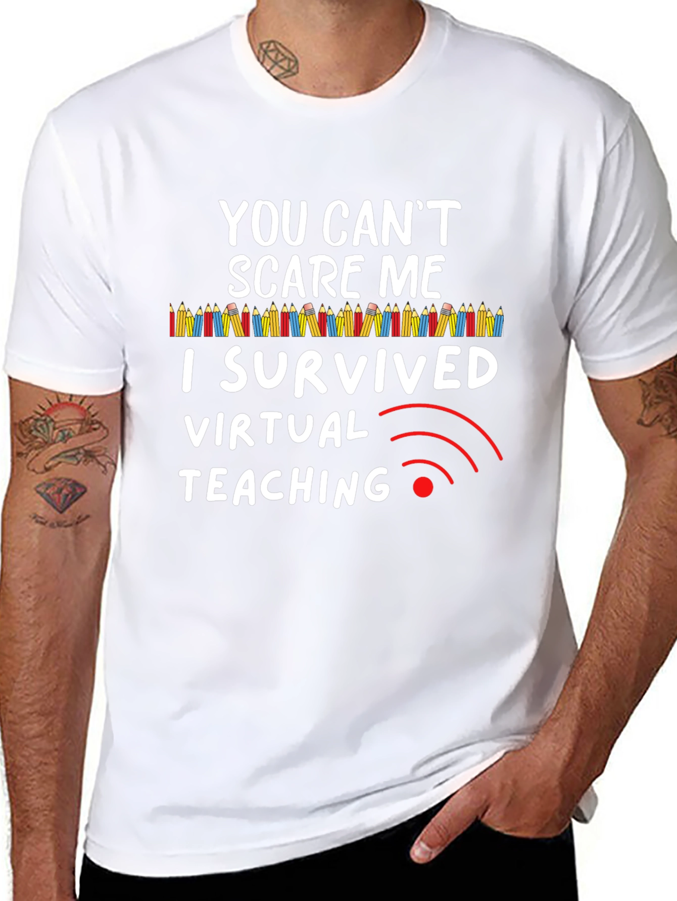 I Survived Virtual Teaching T-Shirt