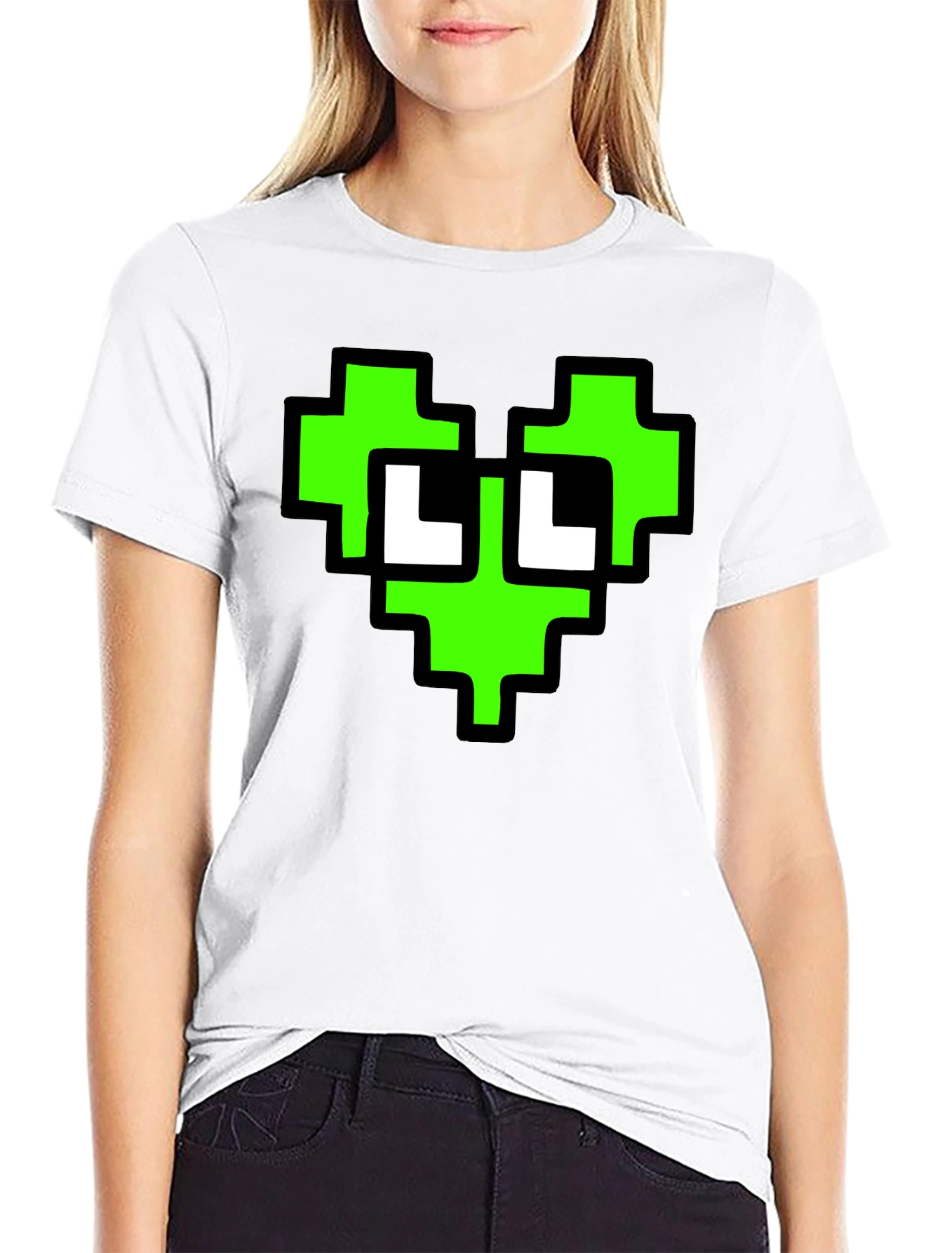 Pixel Heart T-Shirt - Gamer Style Tee