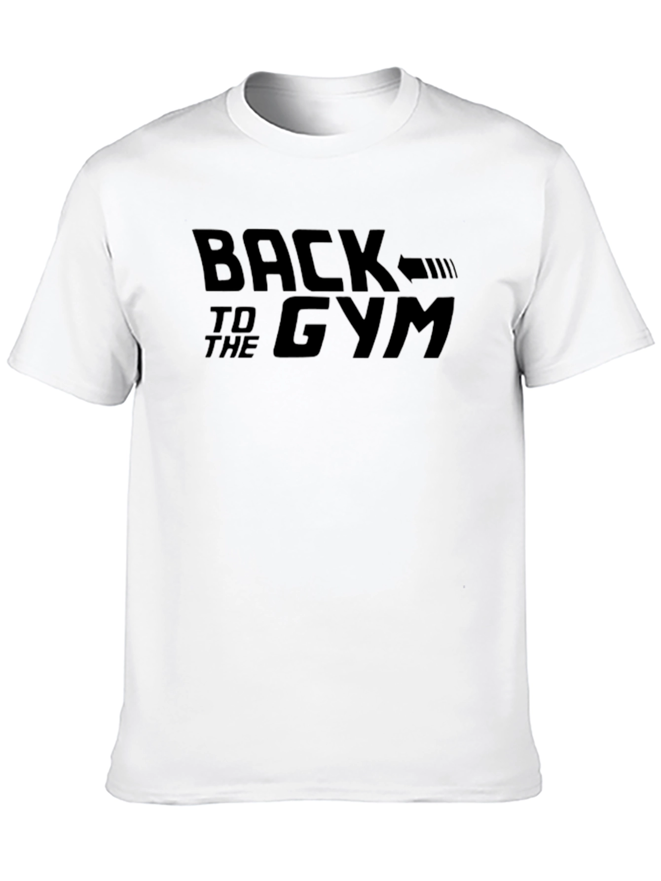 Back to the Gym Black T-Shirt