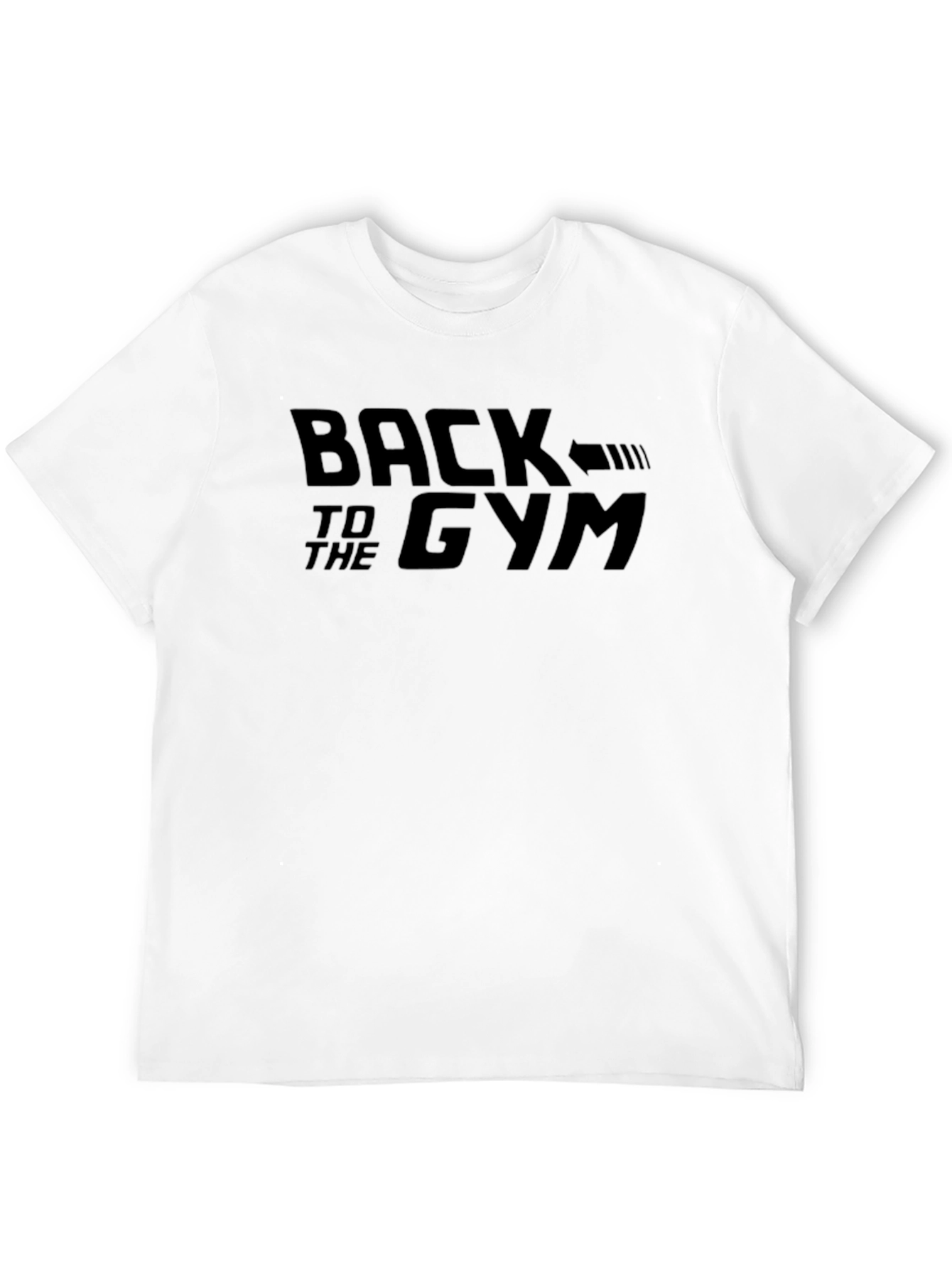 Back to the Gym Black T-Shirt