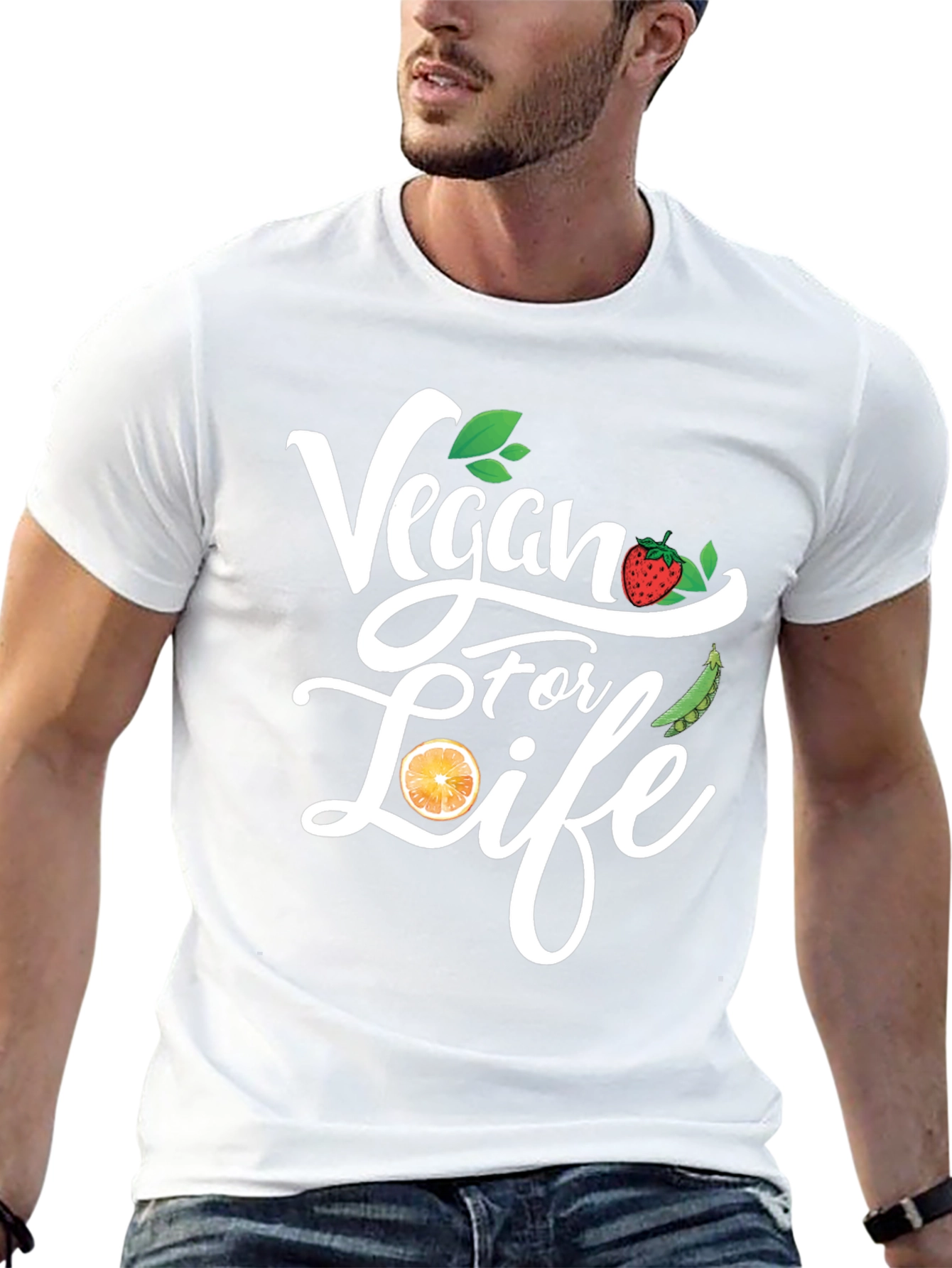 Vegan For Life T-Shirt - Unisex
