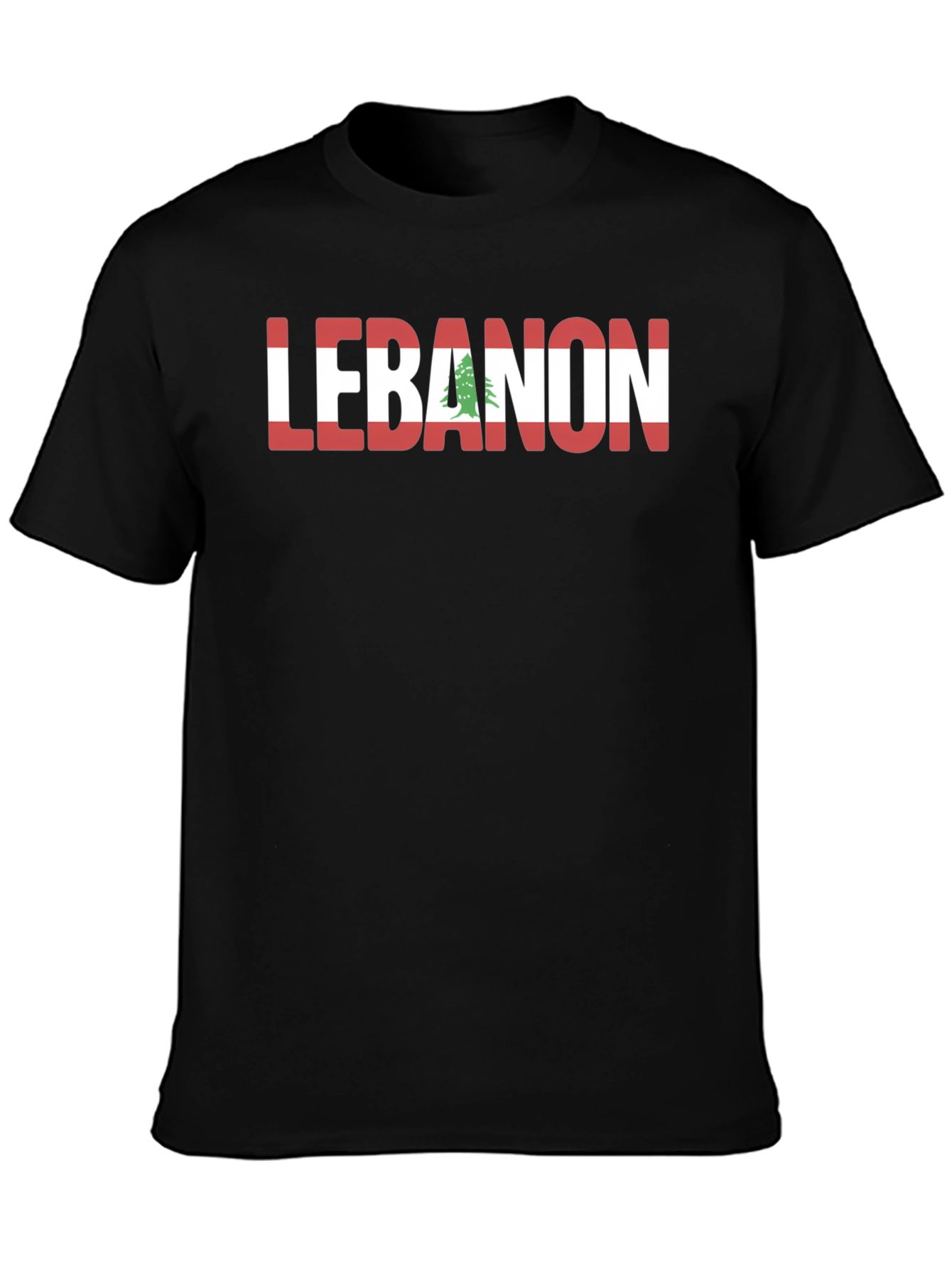 Lebanon Flag T-Shirt Patriotic Pride Tee