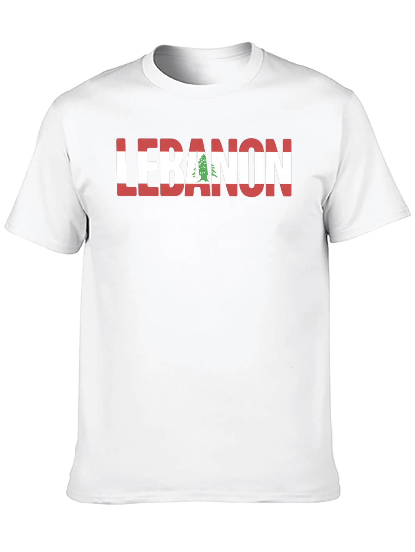 Lebanon Flag T-Shirt Patriotic Pride Tee