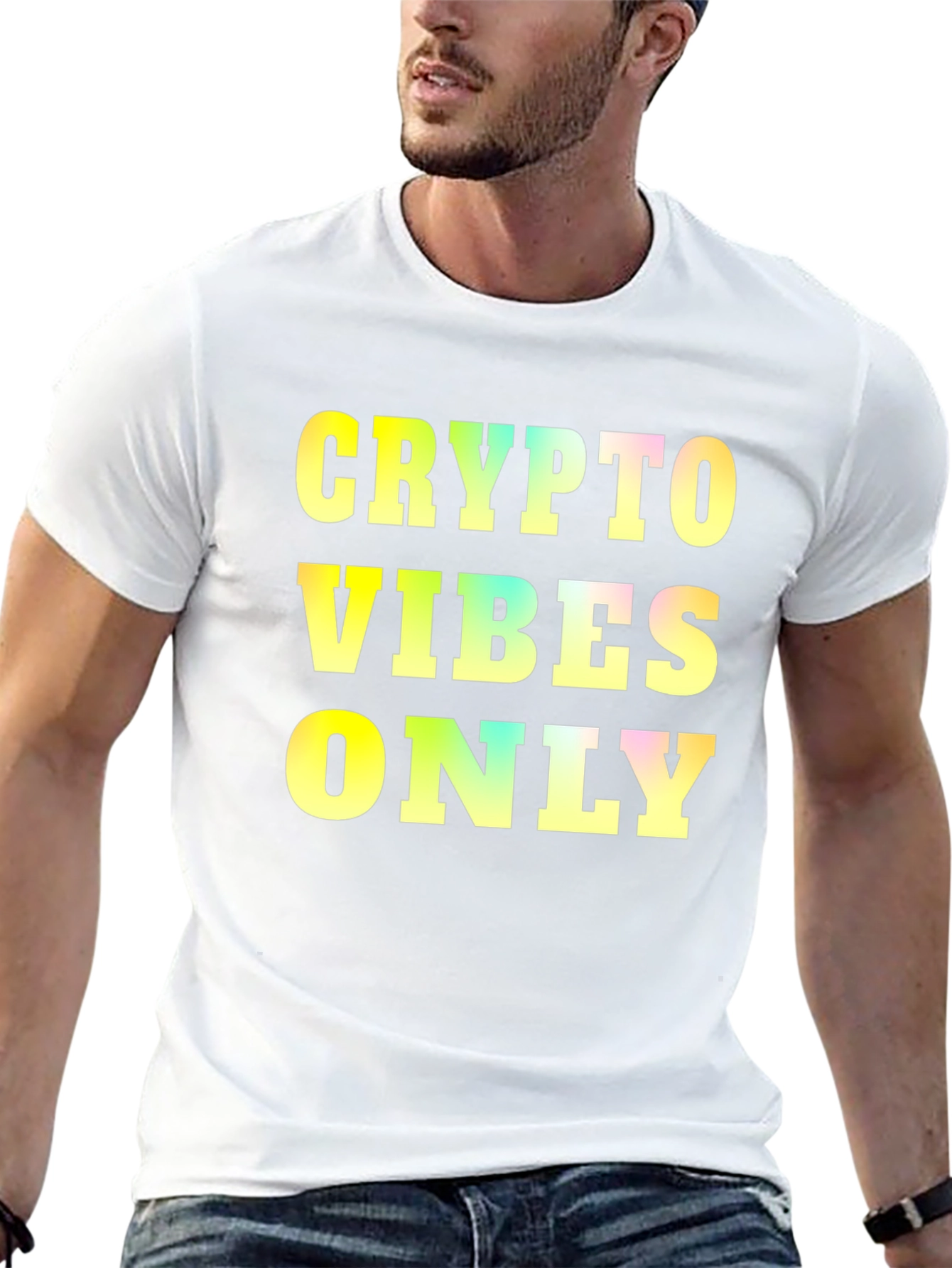Crypto Vibes Only Black T-Shirt