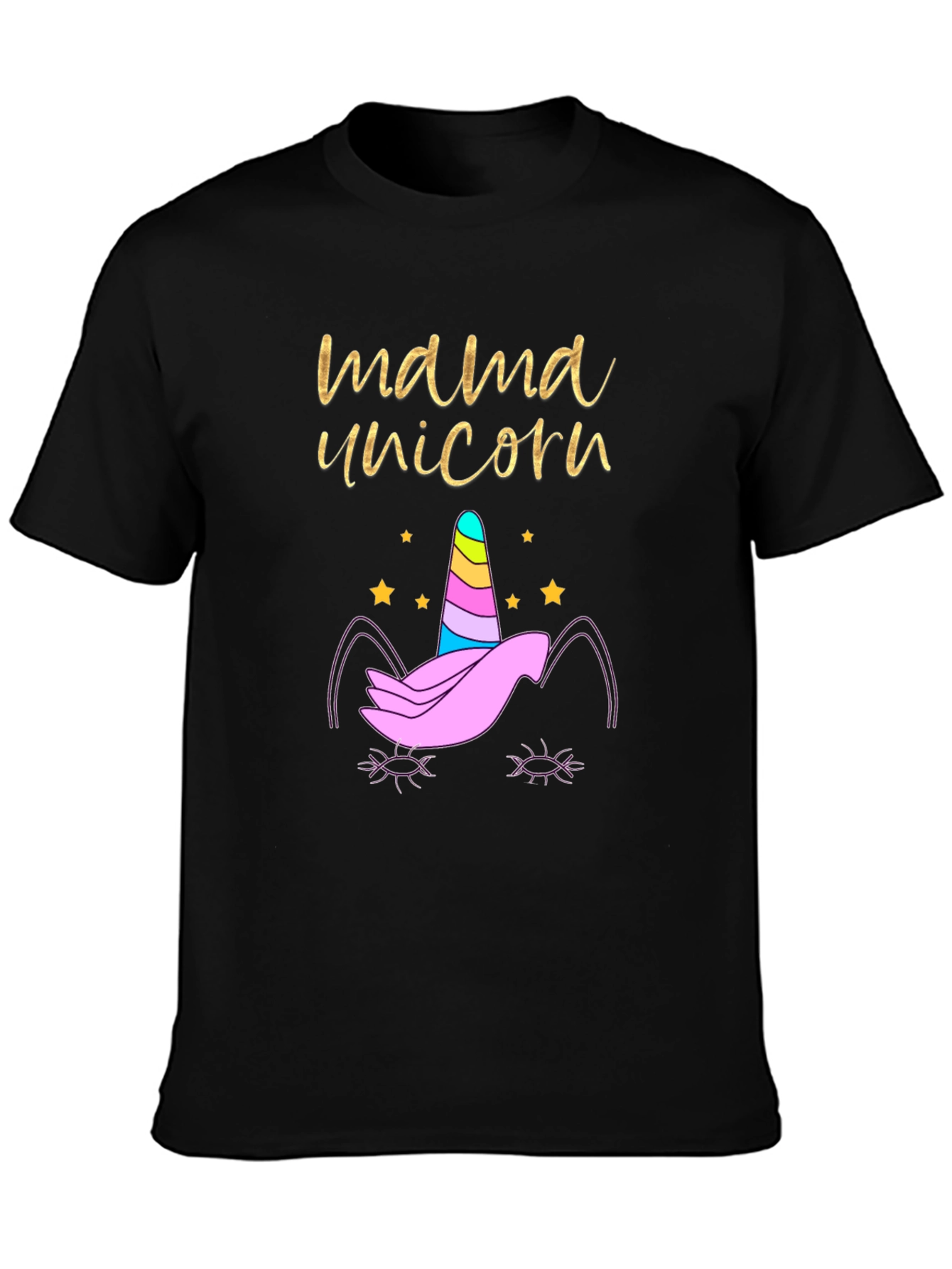 Mama Unicorn Graphic T-Shirt