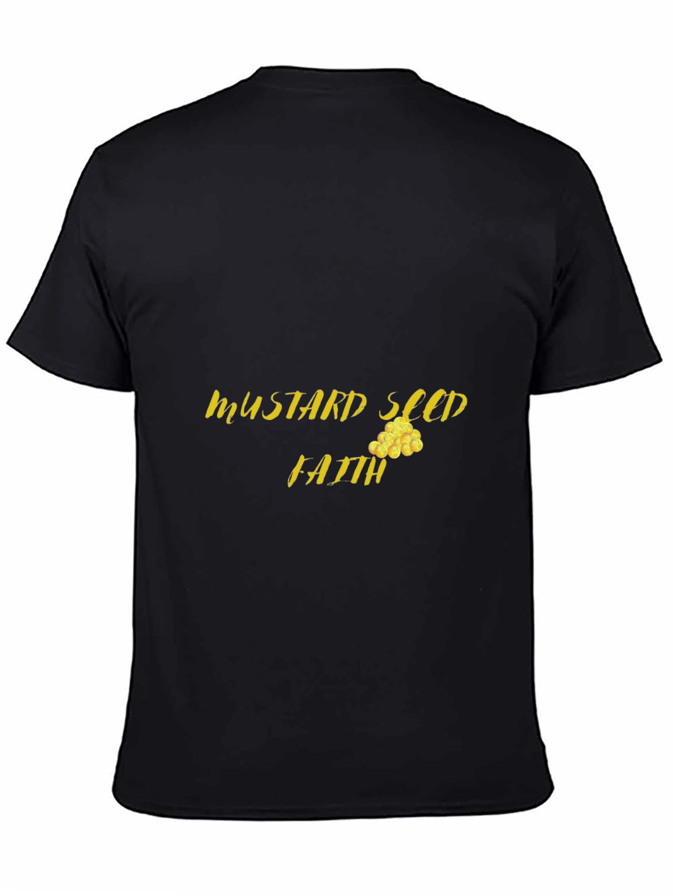 Mustard Seed Faith Graphic Tee - Black