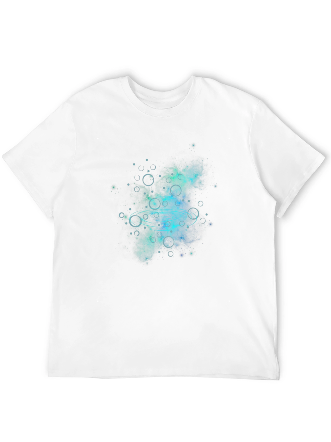 Nebula Galaxy T-Shirt - Cosmic Circle Design