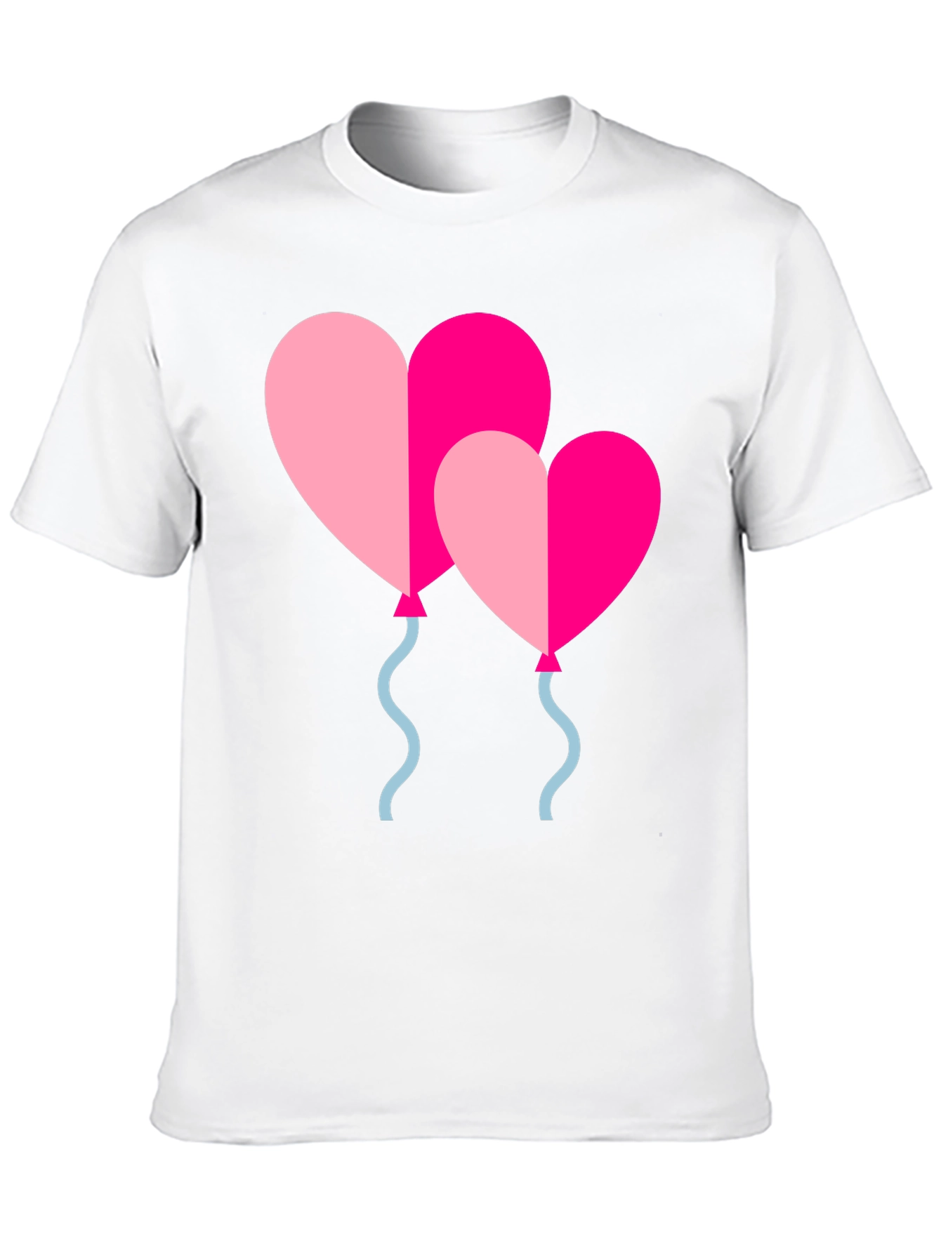 Heart Balloons Graphic T-Shirt