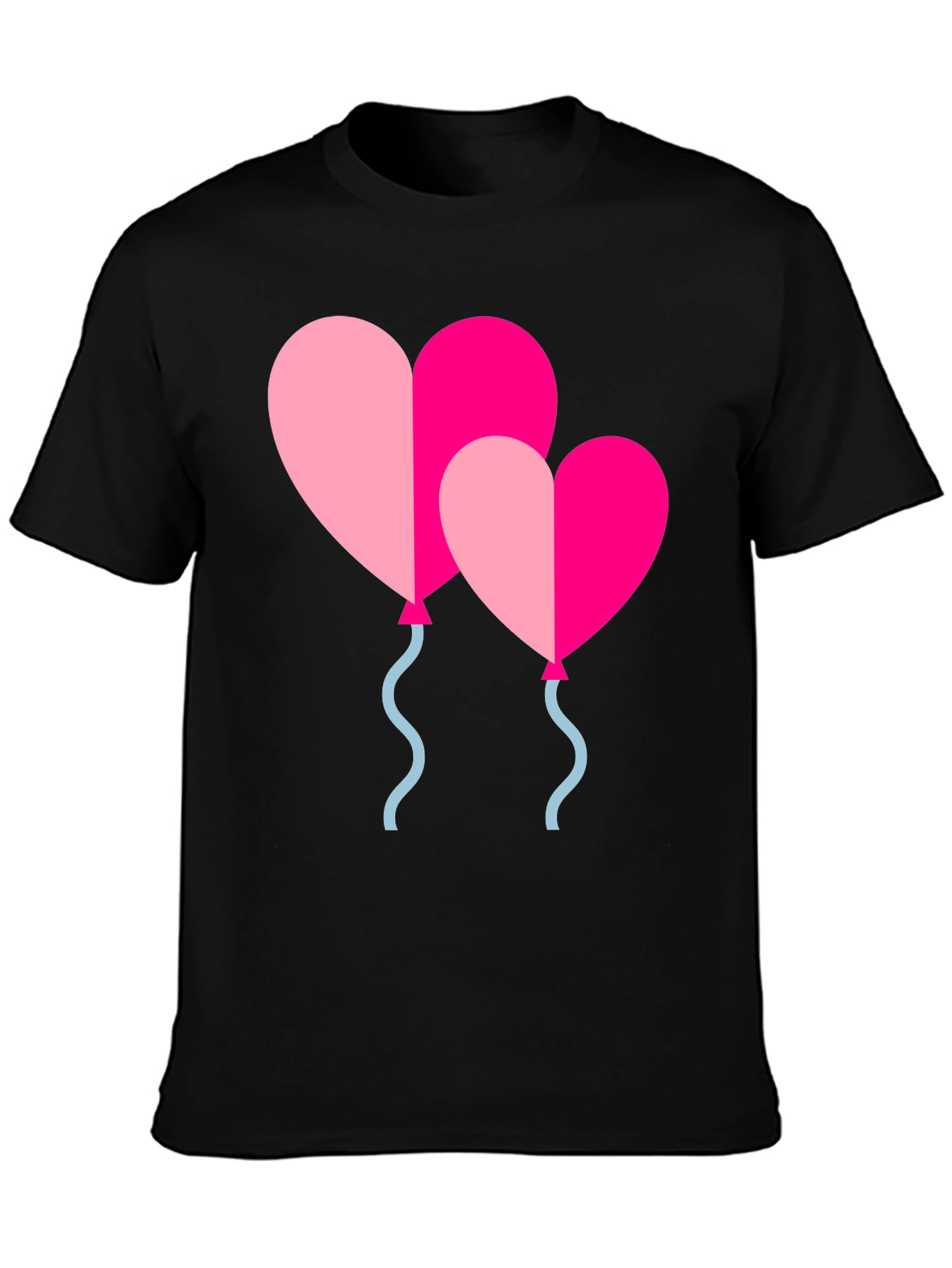 Heart Balloons Graphic T-Shirt