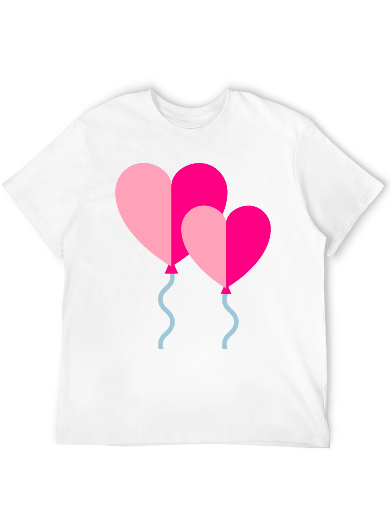 Heart Balloons Graphic T-Shirt