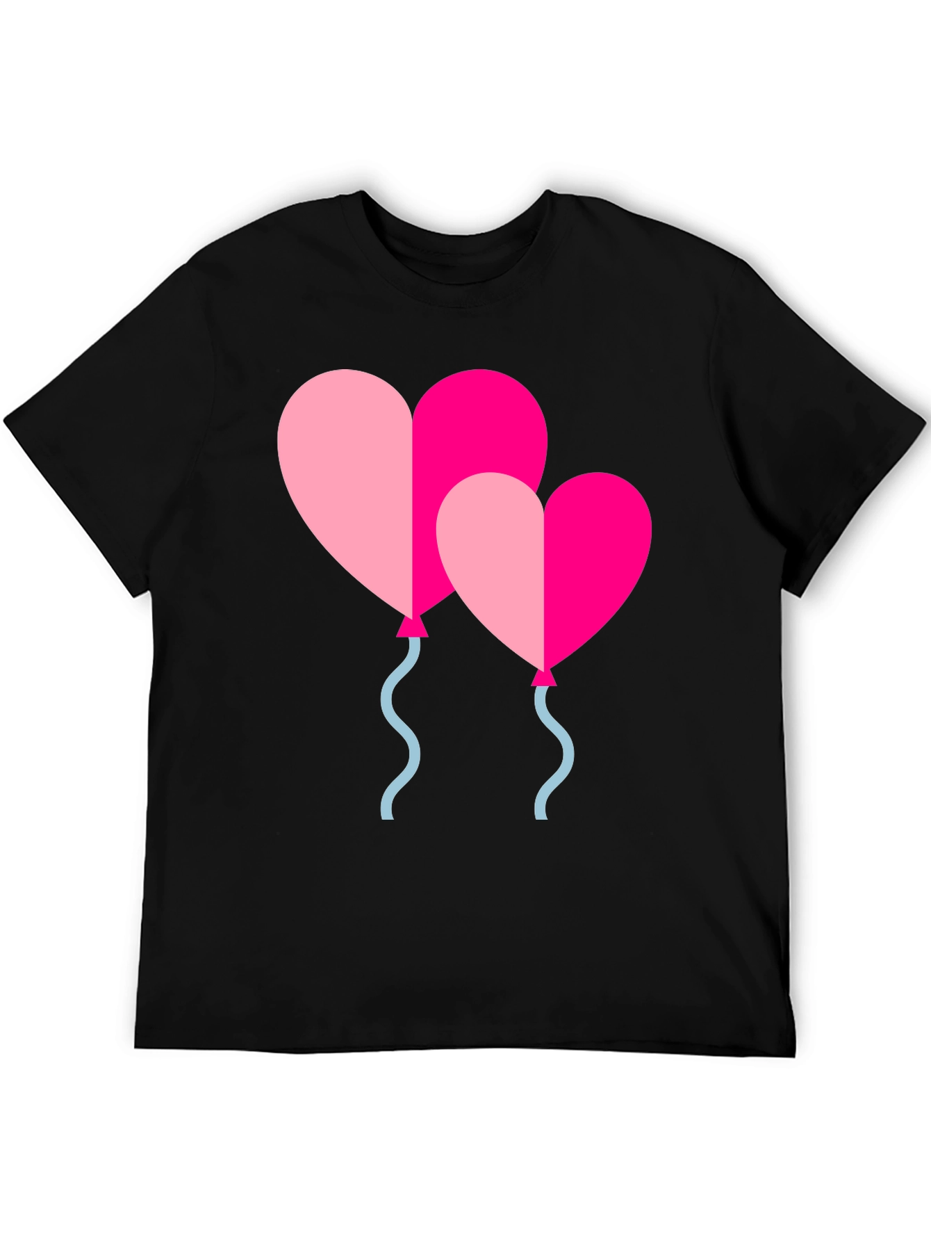 Heart Balloons Graphic T-Shirt