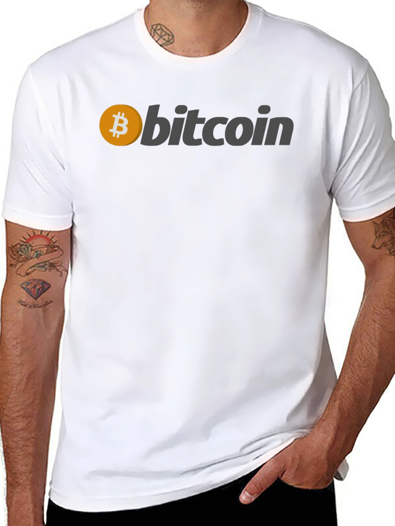 Bitcoin Logo T-Shirt - Crypto Enthusiast Tee