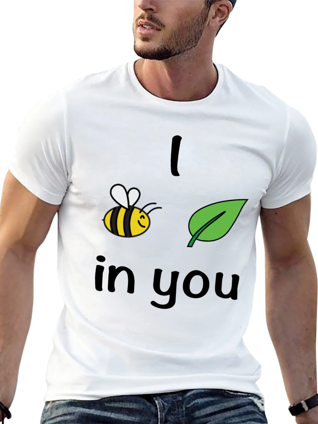Bee Leaf In You Graphic Tee
