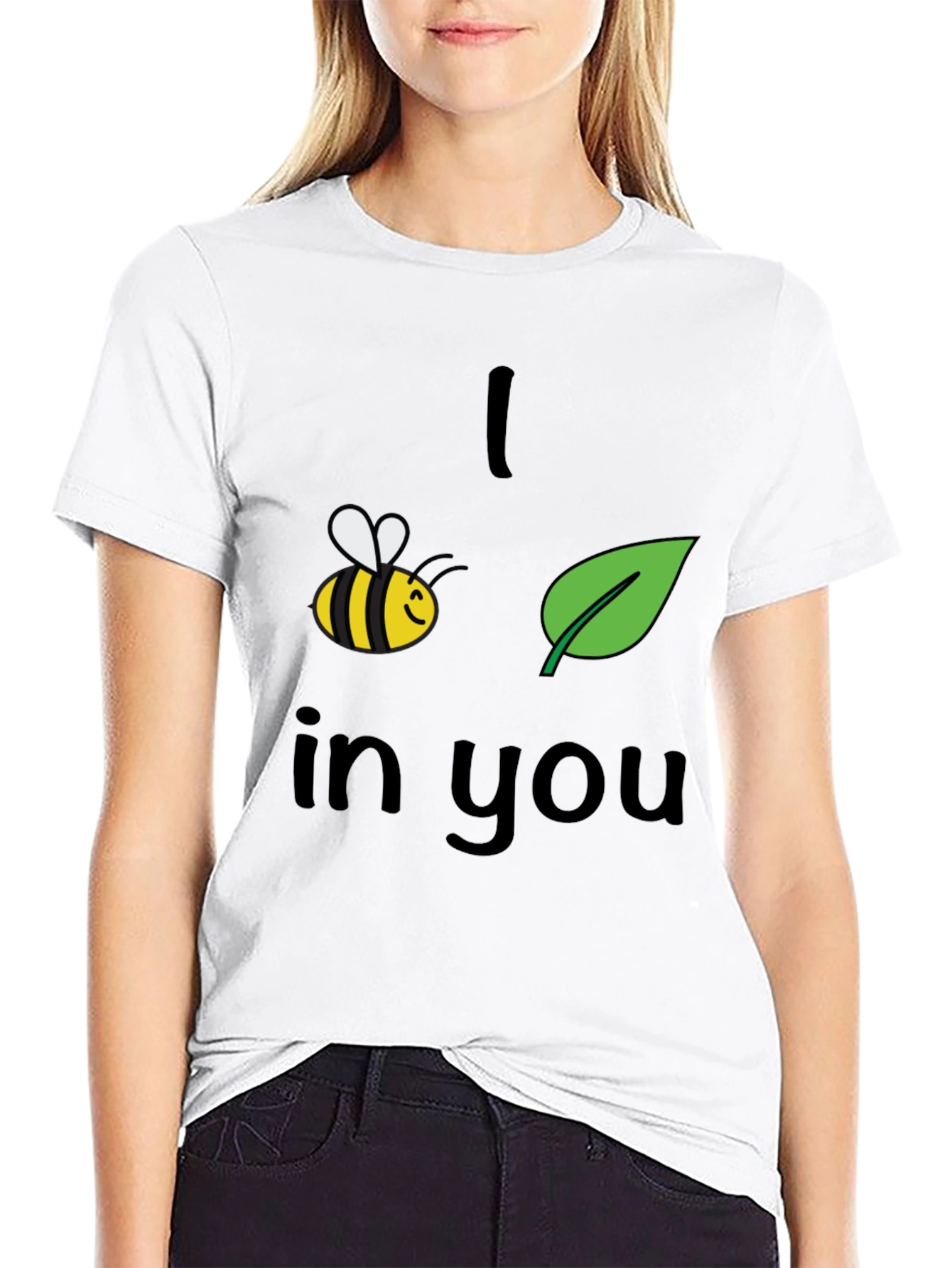 Bee Leaf In You Graphic Tee