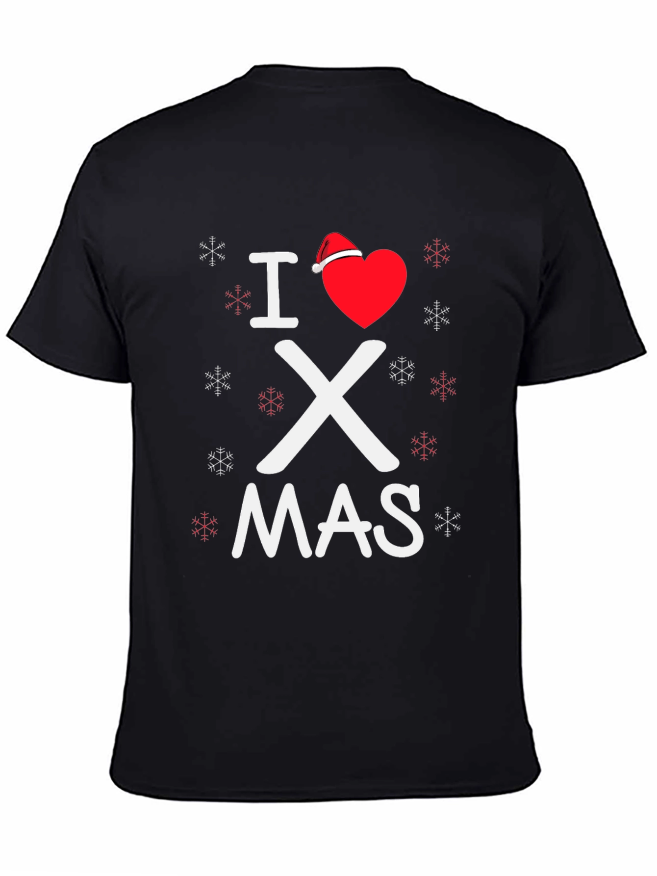I Love Christmas T-Shirt Holiday Tee