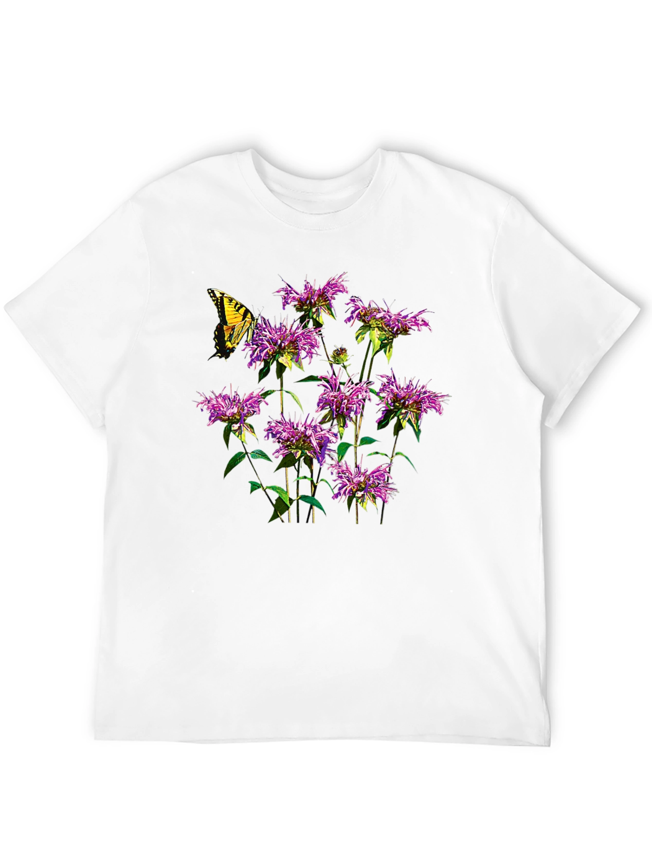 Floral Butterfly Graphic T-Shirt