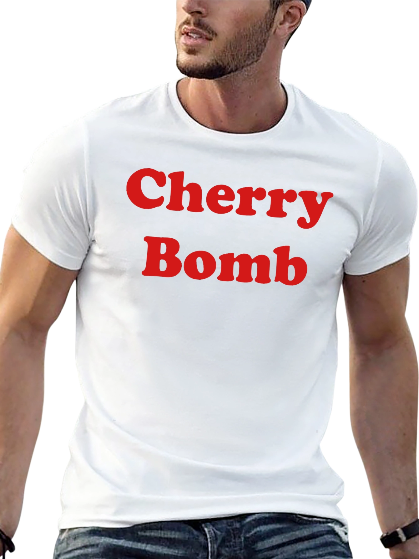 Cherry Bomb Graphic T-Shirt - Bold Statement Tee