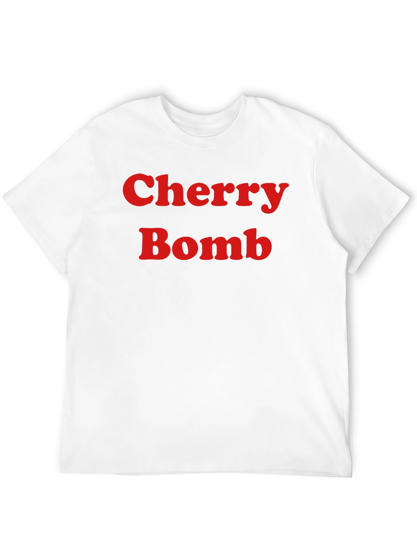 Cherry Bomb Graphic T-Shirt - Bold Statement Tee