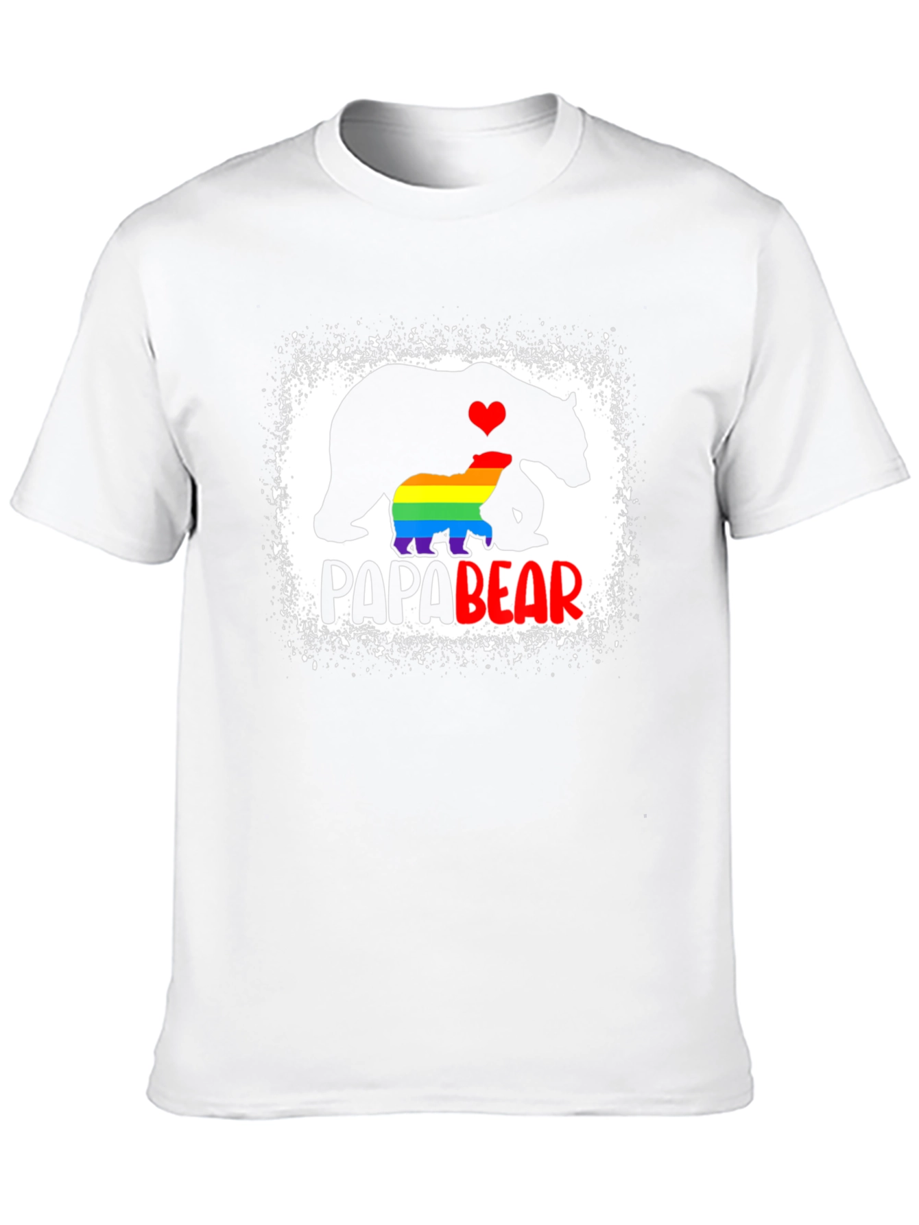 Papa Bear LGBT Pride T-Shirt