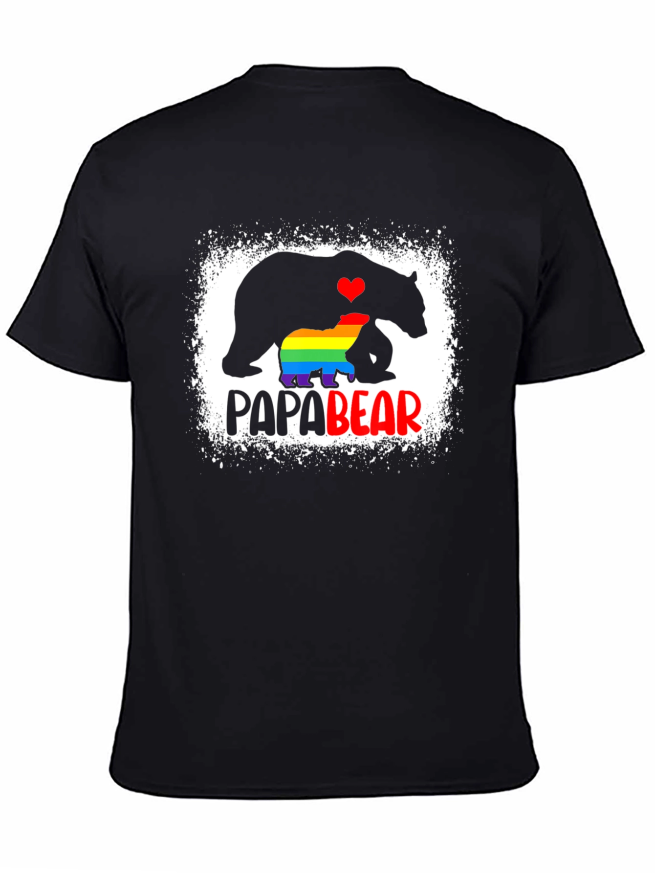 Papa Bear LGBT Pride T-Shirt