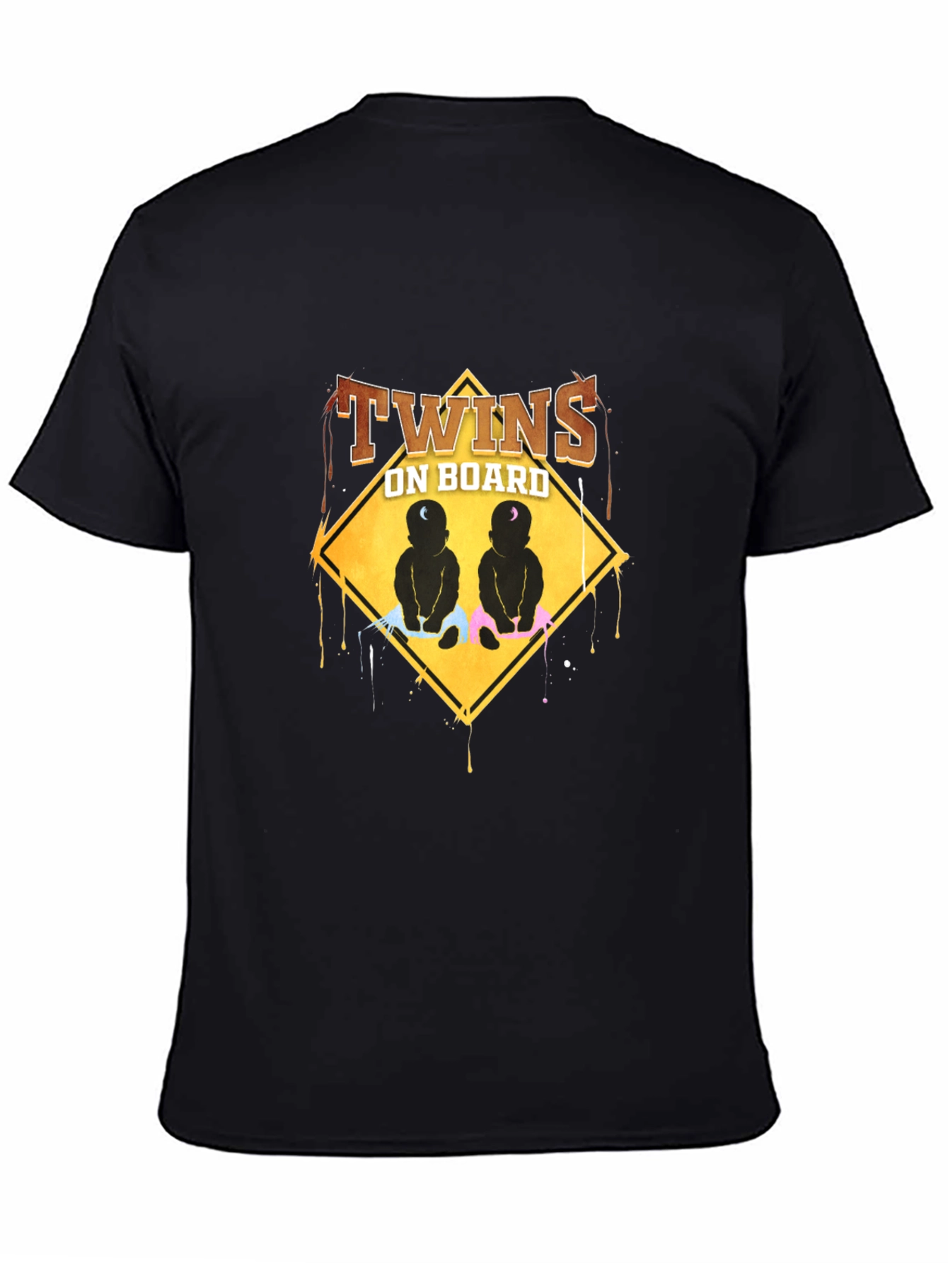 Twins On Board Graphic T-Shirt