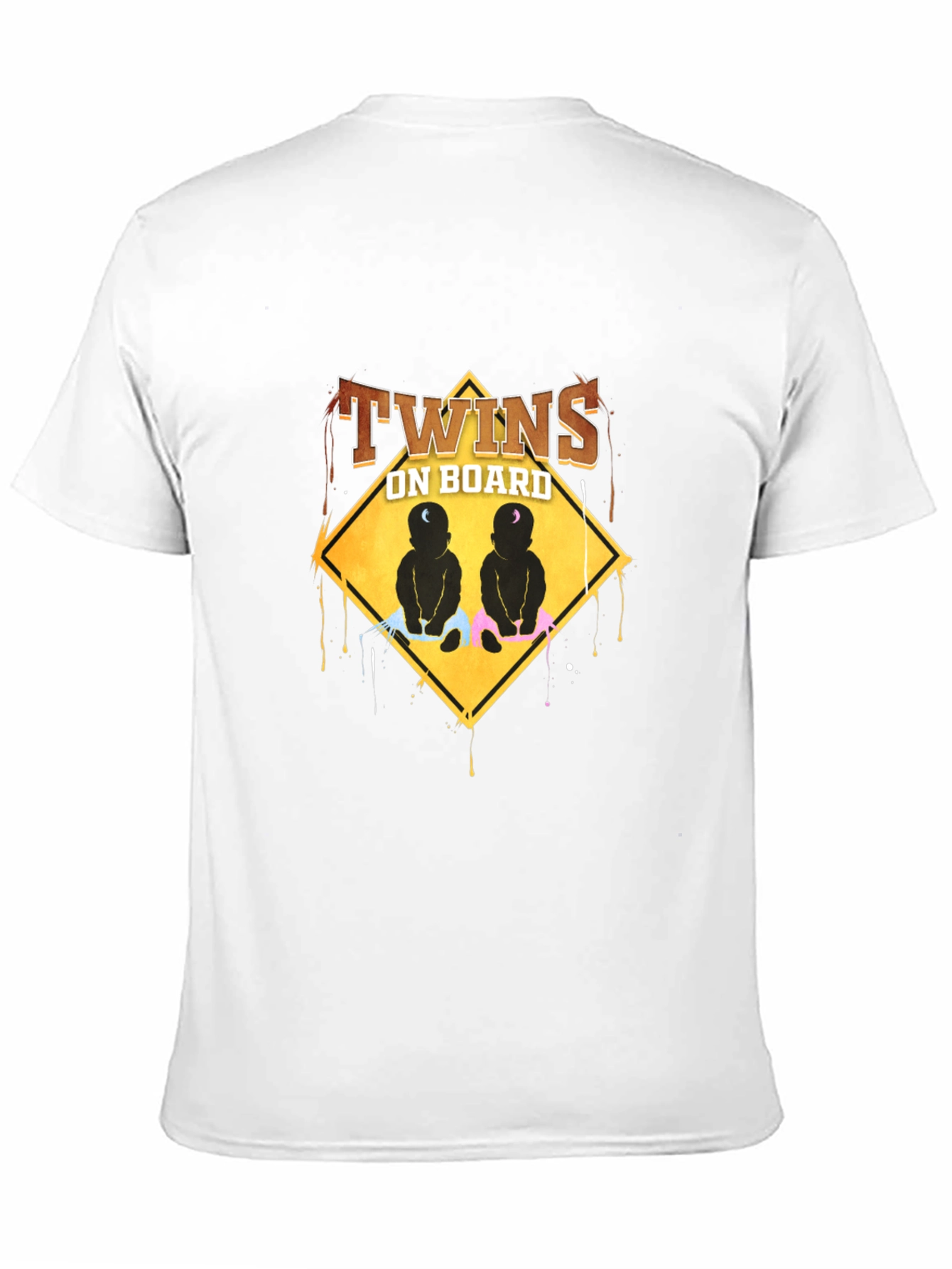 Twins On Board Graphic T-Shirt