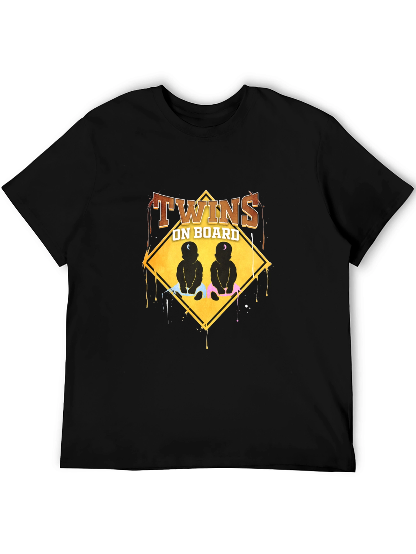 Twins On Board Graphic T-Shirt