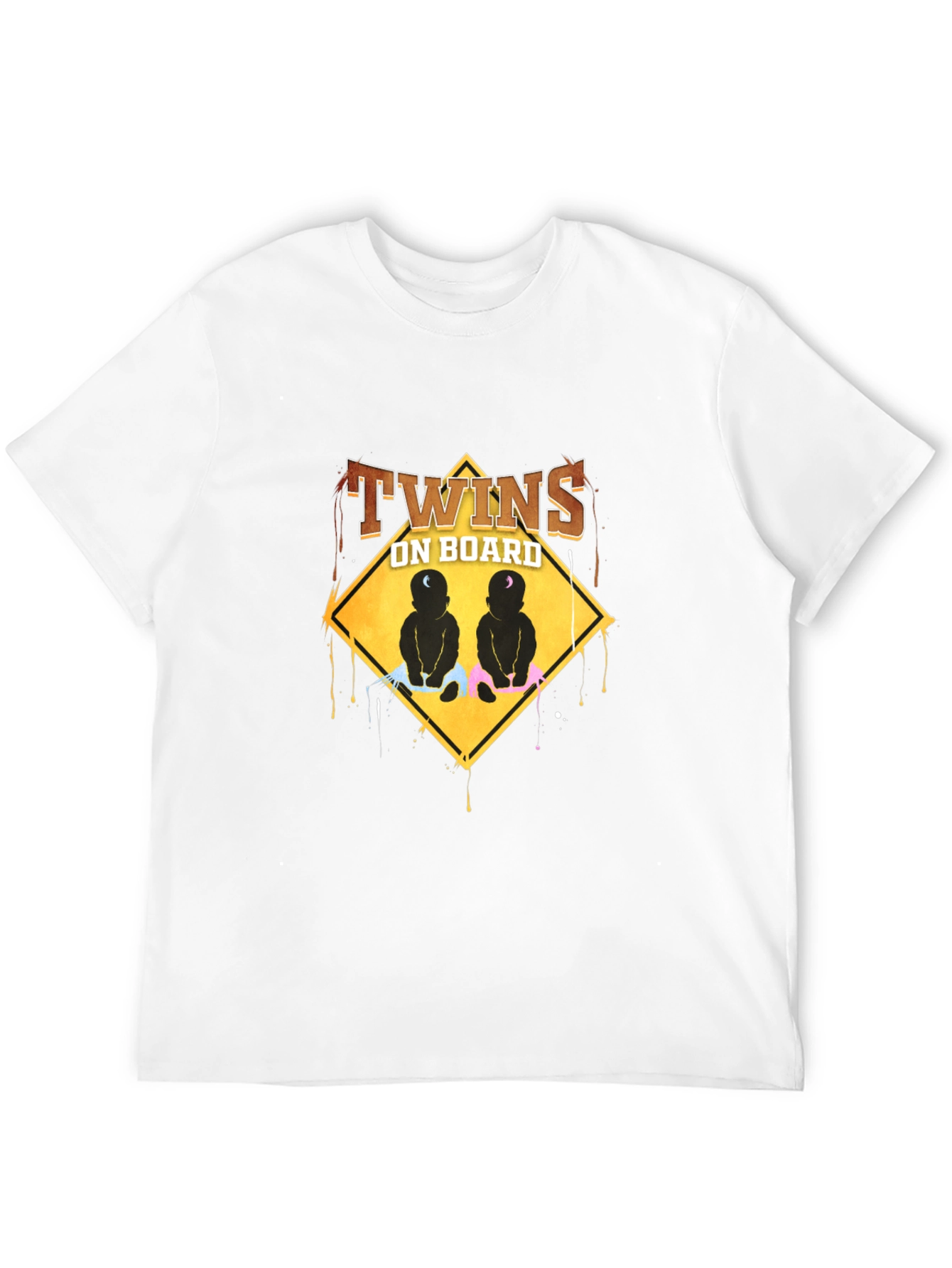 Twins On Board Graphic T-Shirt