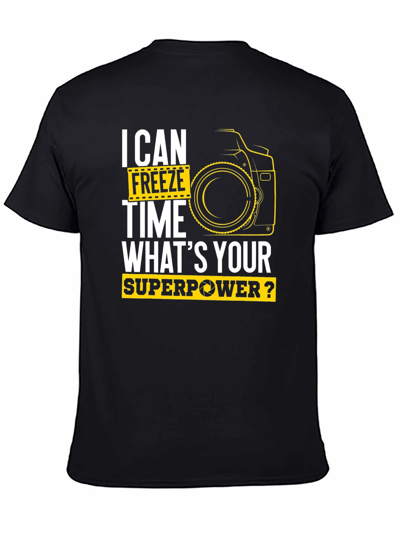 Freeze Time Photographer T-Shirt