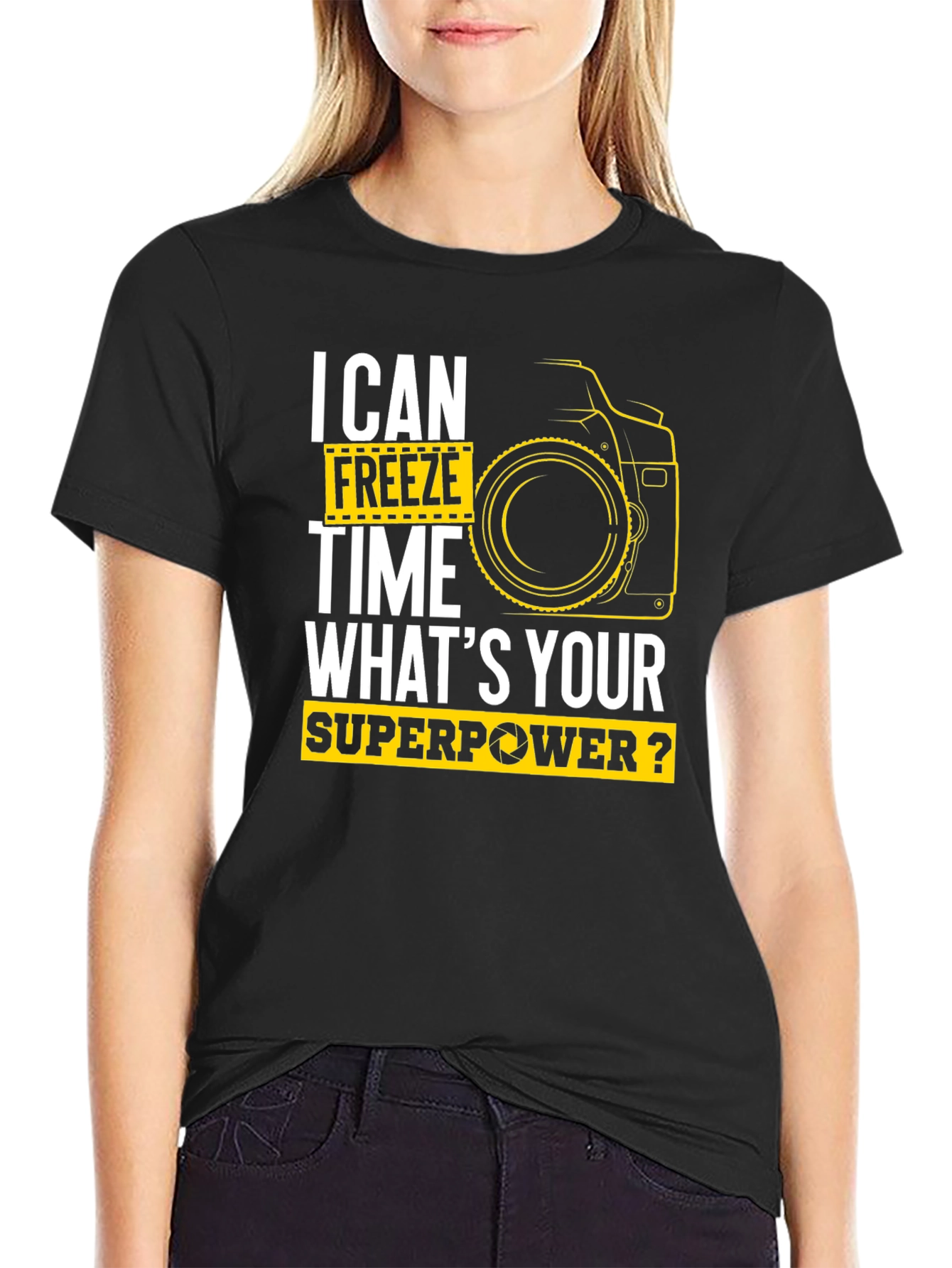 Freeze Time Photographer T-Shirt