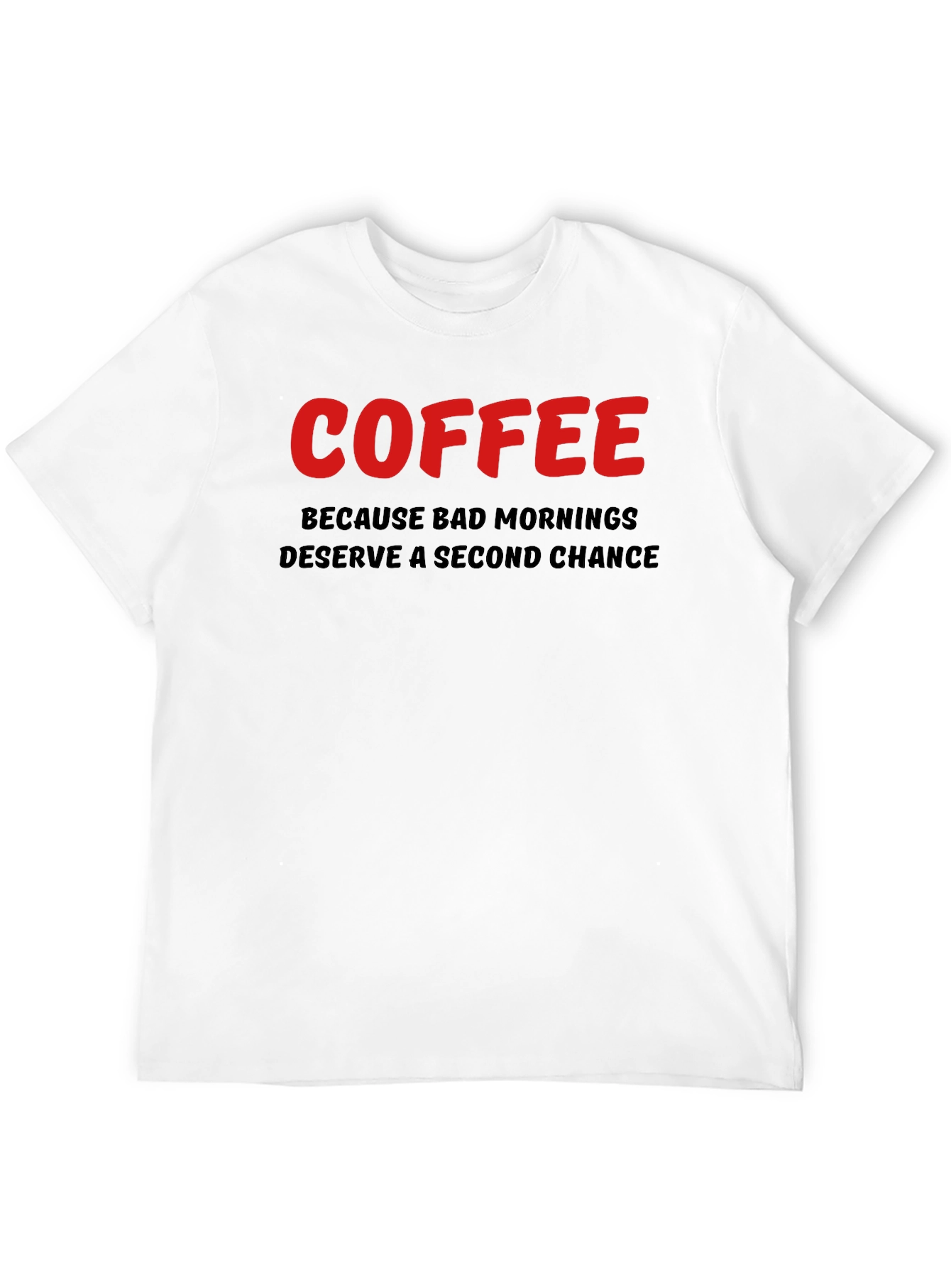 Coffee Second Chance Graphic T-Shirt