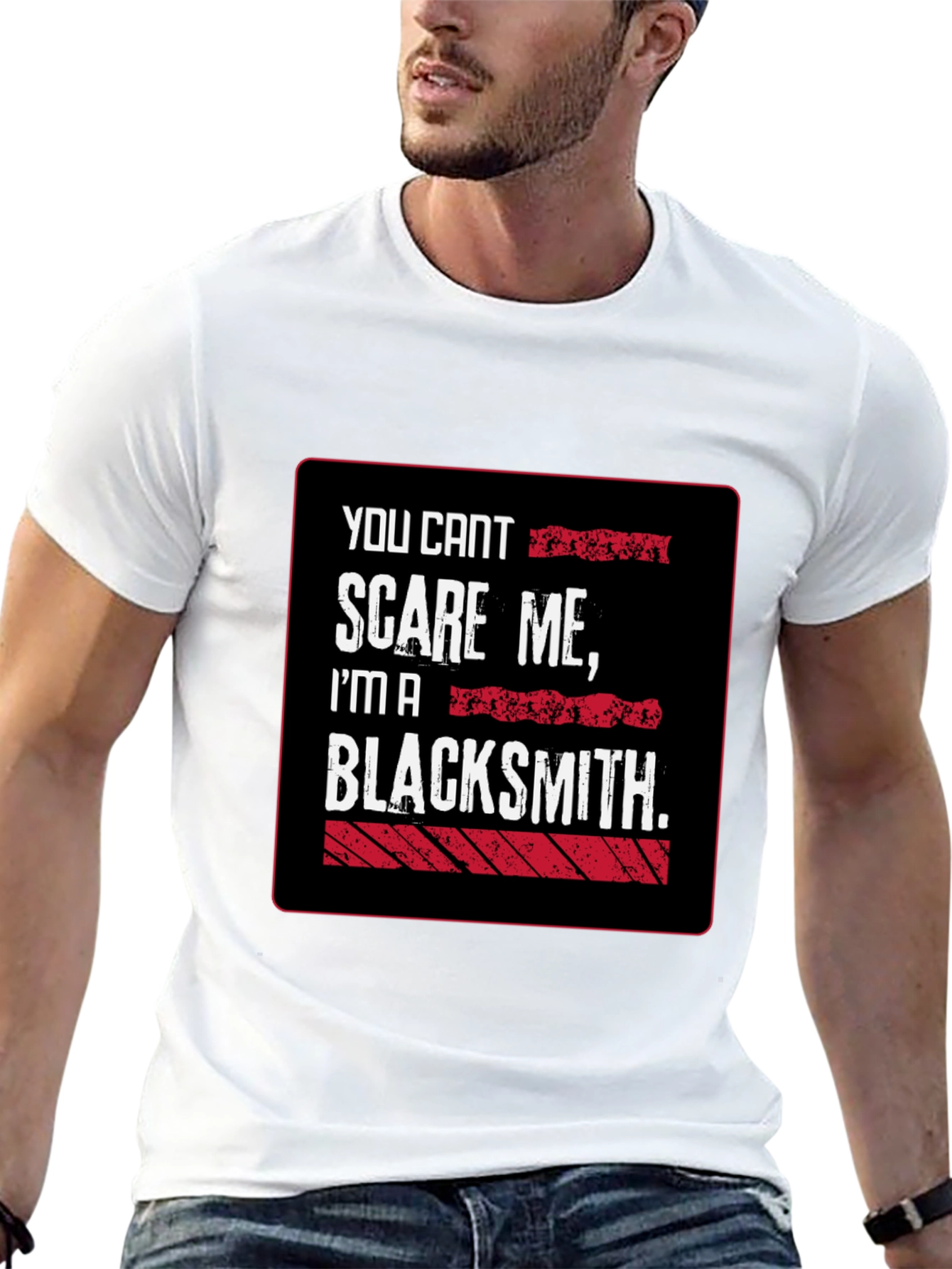 Blacksmith Humor T-Shirt - You Cant Scare Me