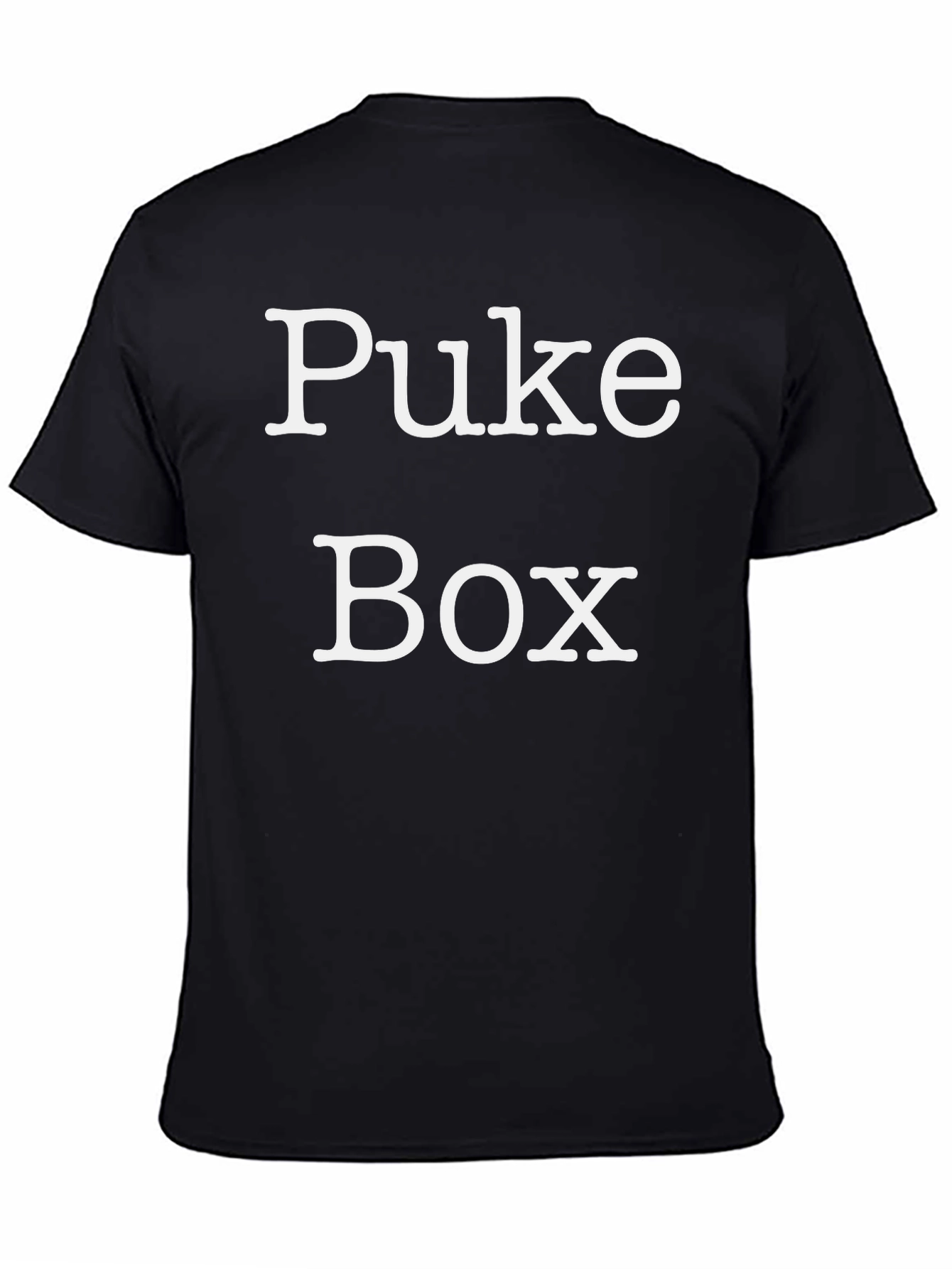 Puke Box Graphic Tee - Bold Statement T-Shirt