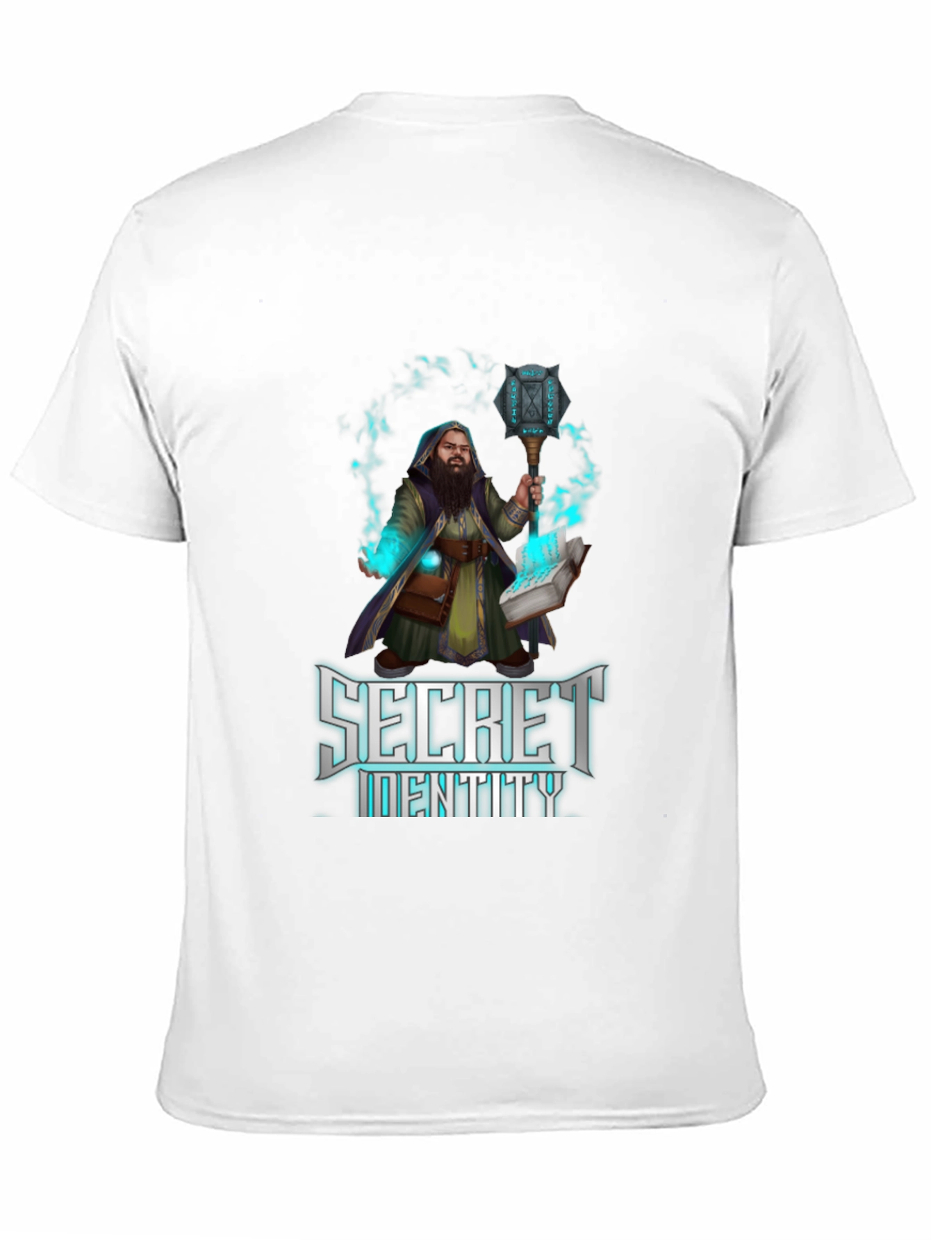 Secret Identity Graphic T-Shirt - Wizard Design