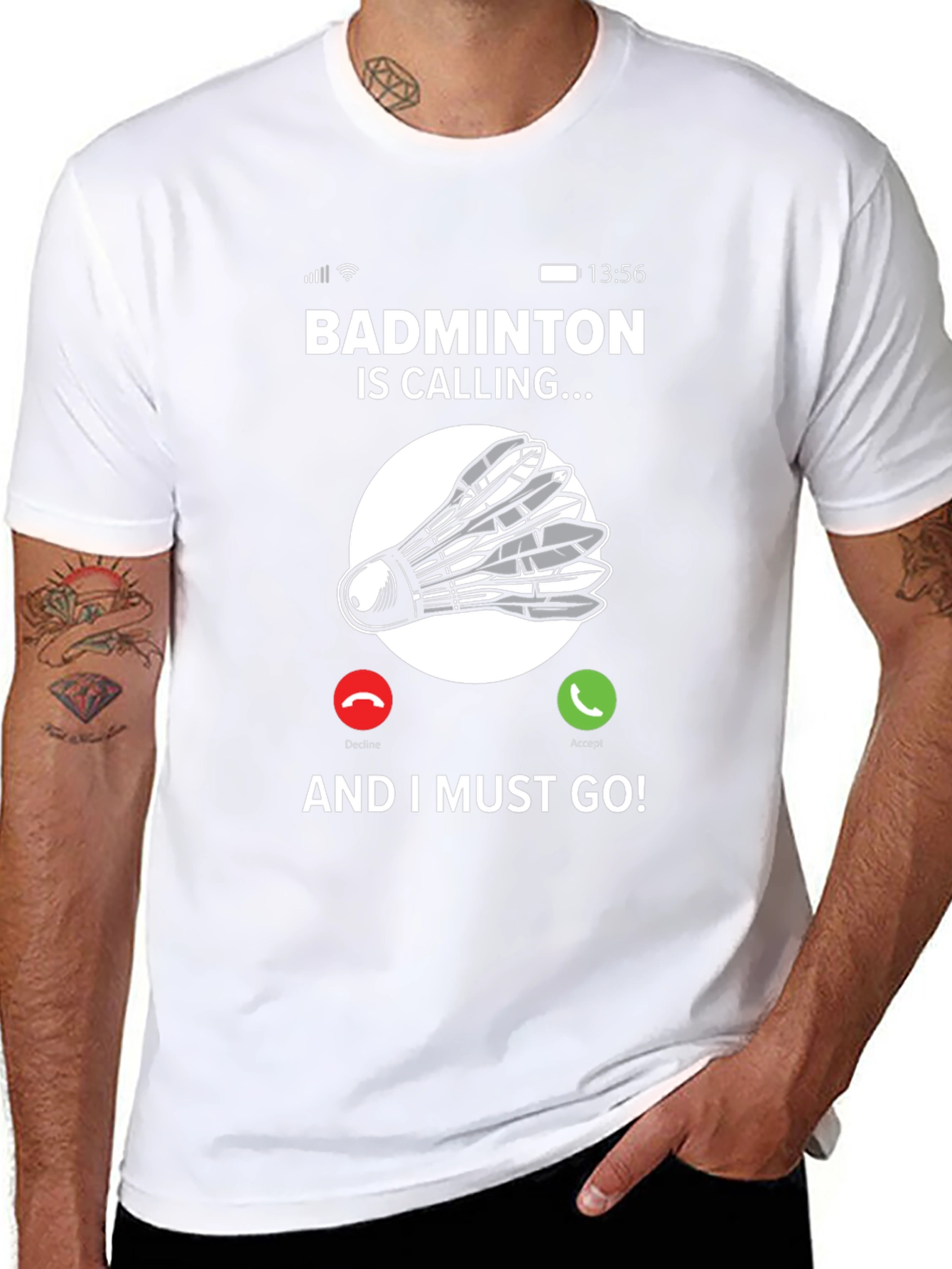 Badminton Calling T-Shirt - For Badminton Lovers