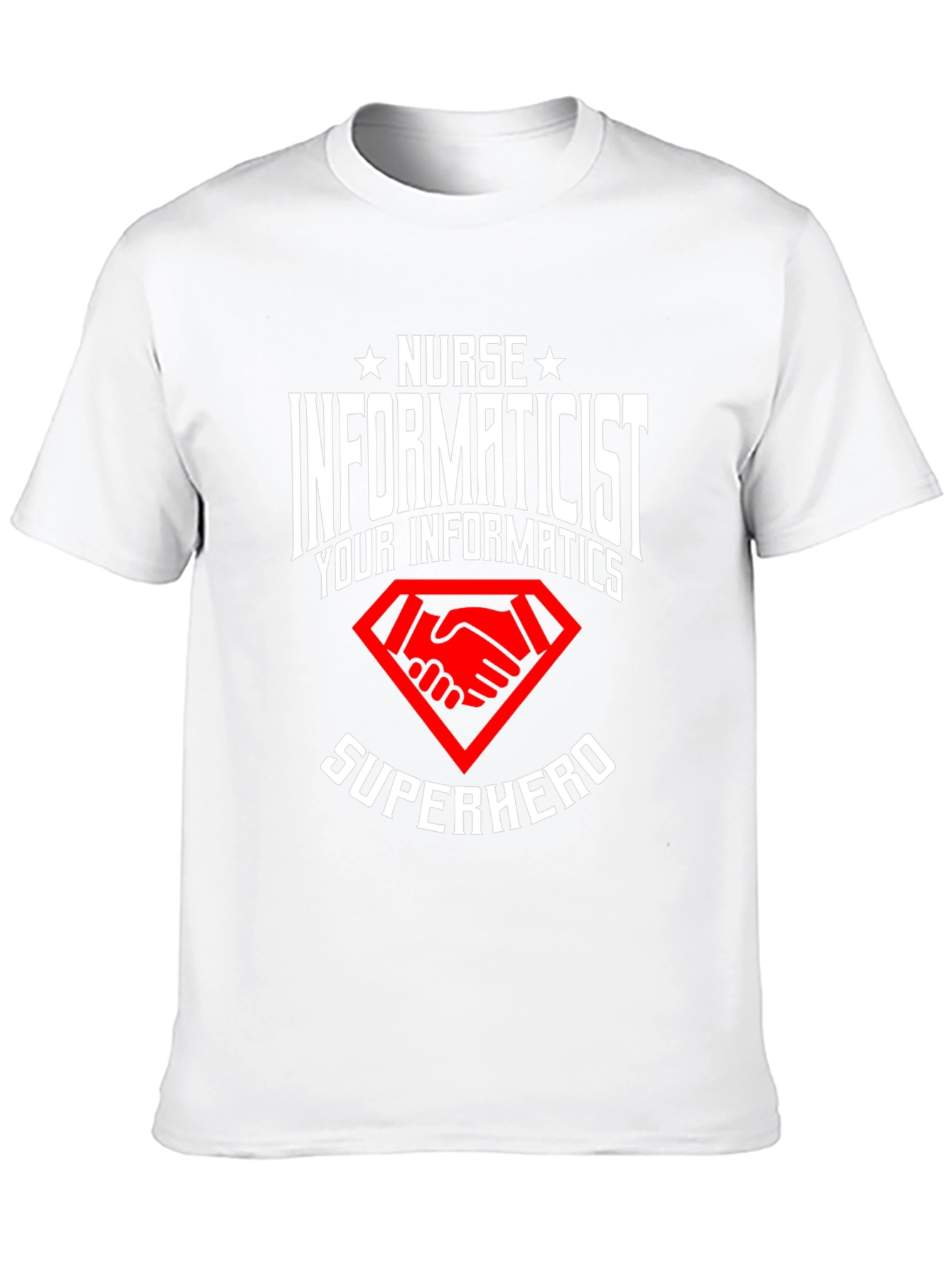 Nurse Informaticist Superhero T-Shirt